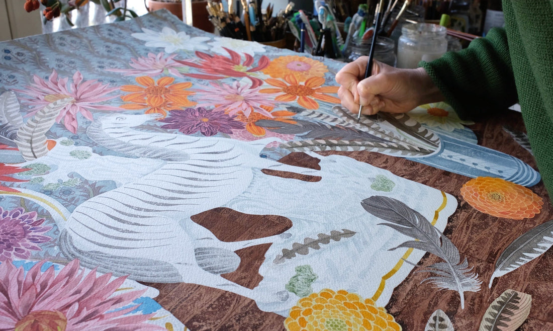 In Conversation – Angie Lewin