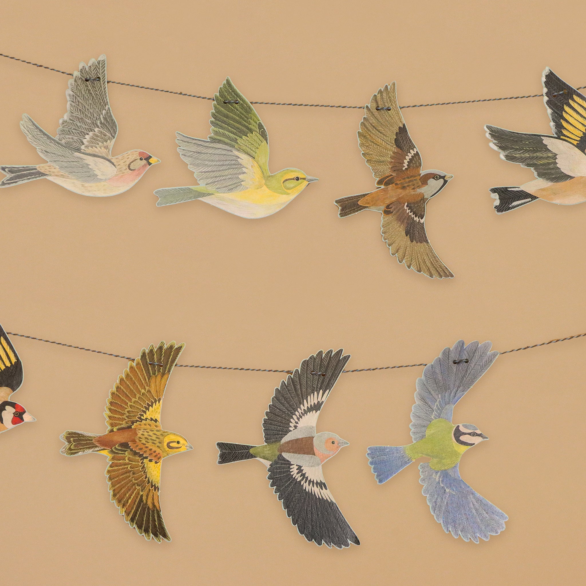 Spring Bird Garland
