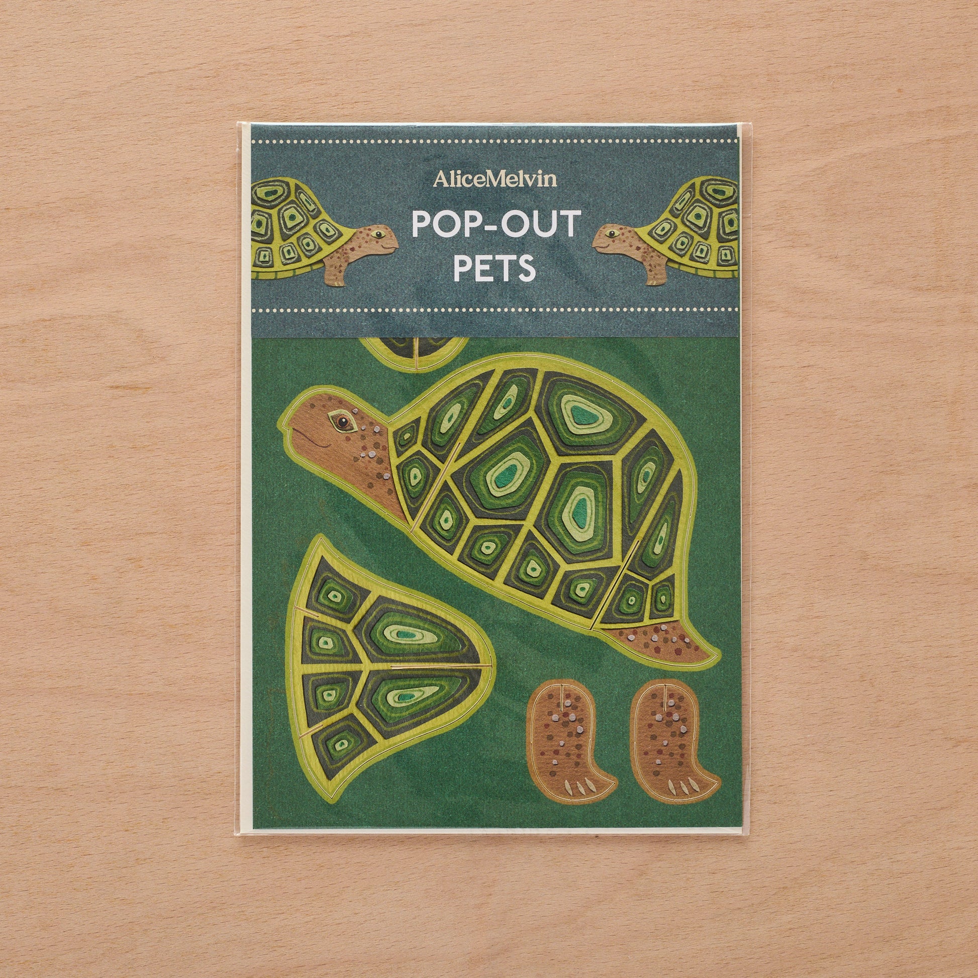 Pop-Out Tortoise