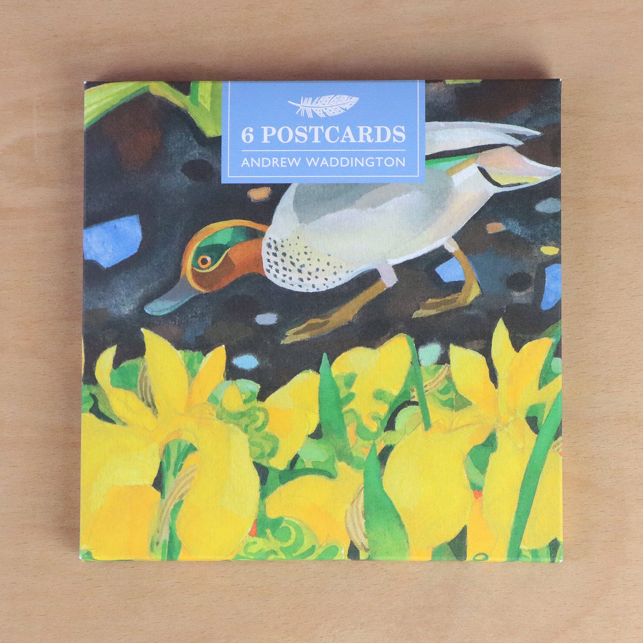 Bird Vignettes Postcard Wallet