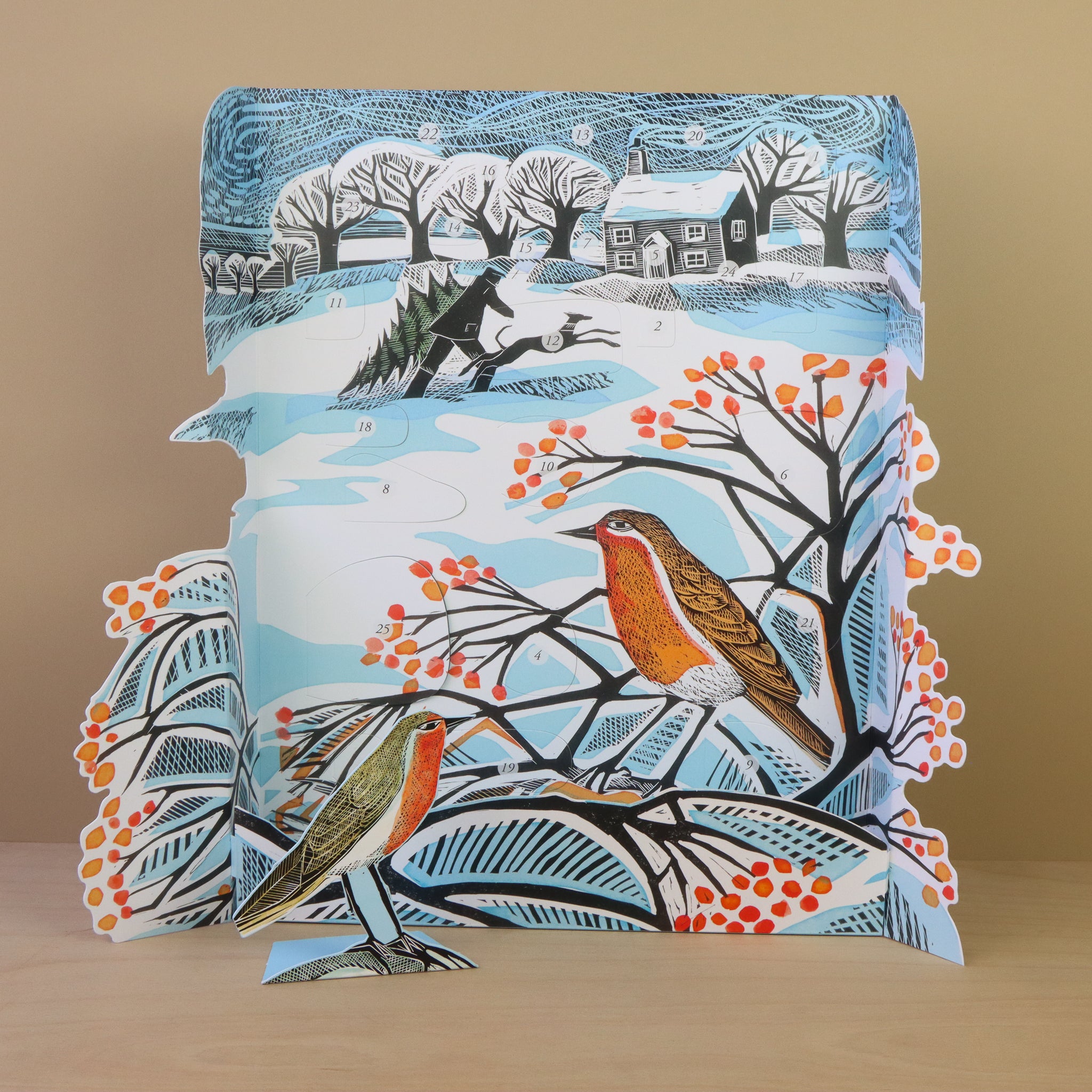 Bringing Home The Tree Advent Calendar by Angela Harding – Art Angels