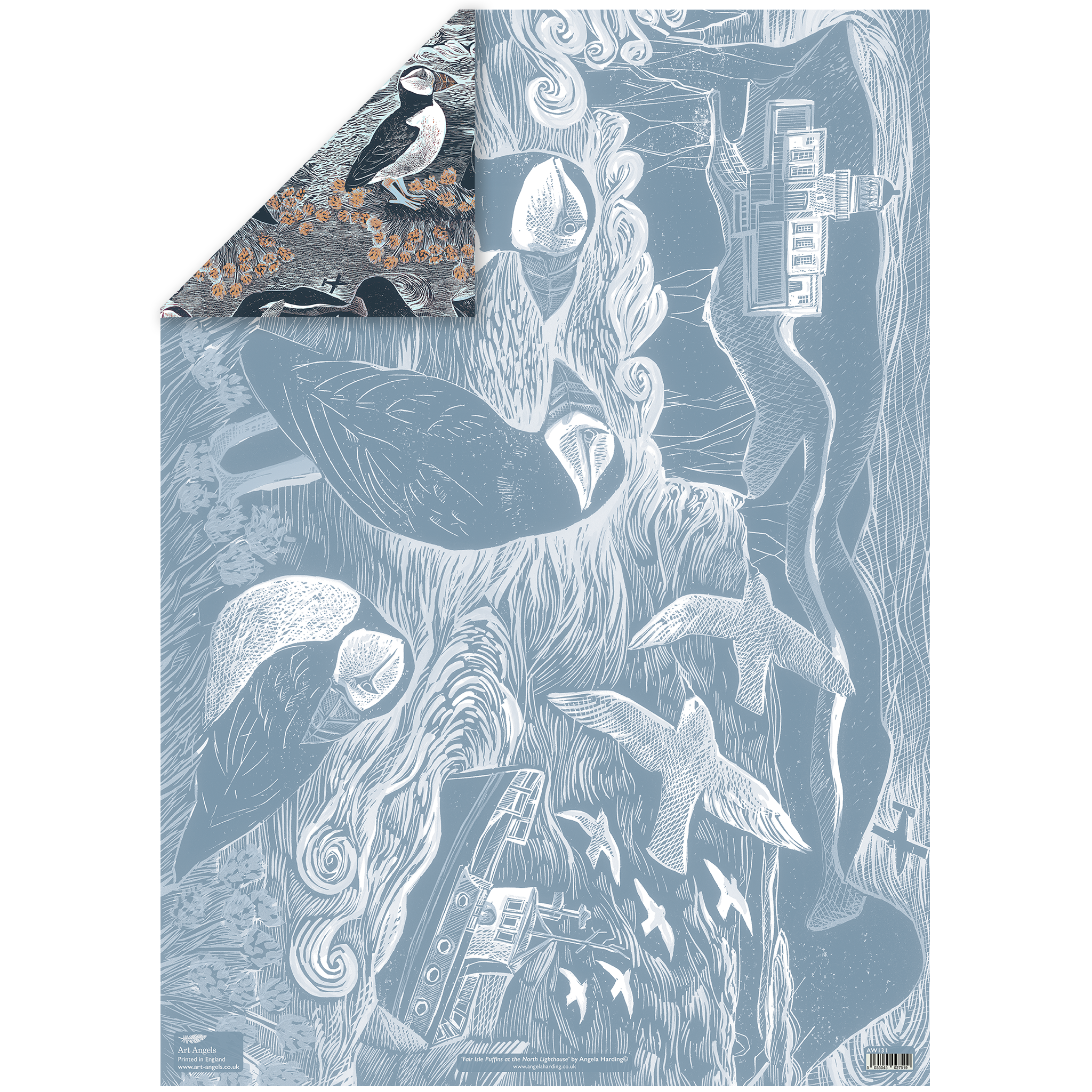 Fair Isle Puffins at the North Lighthouse