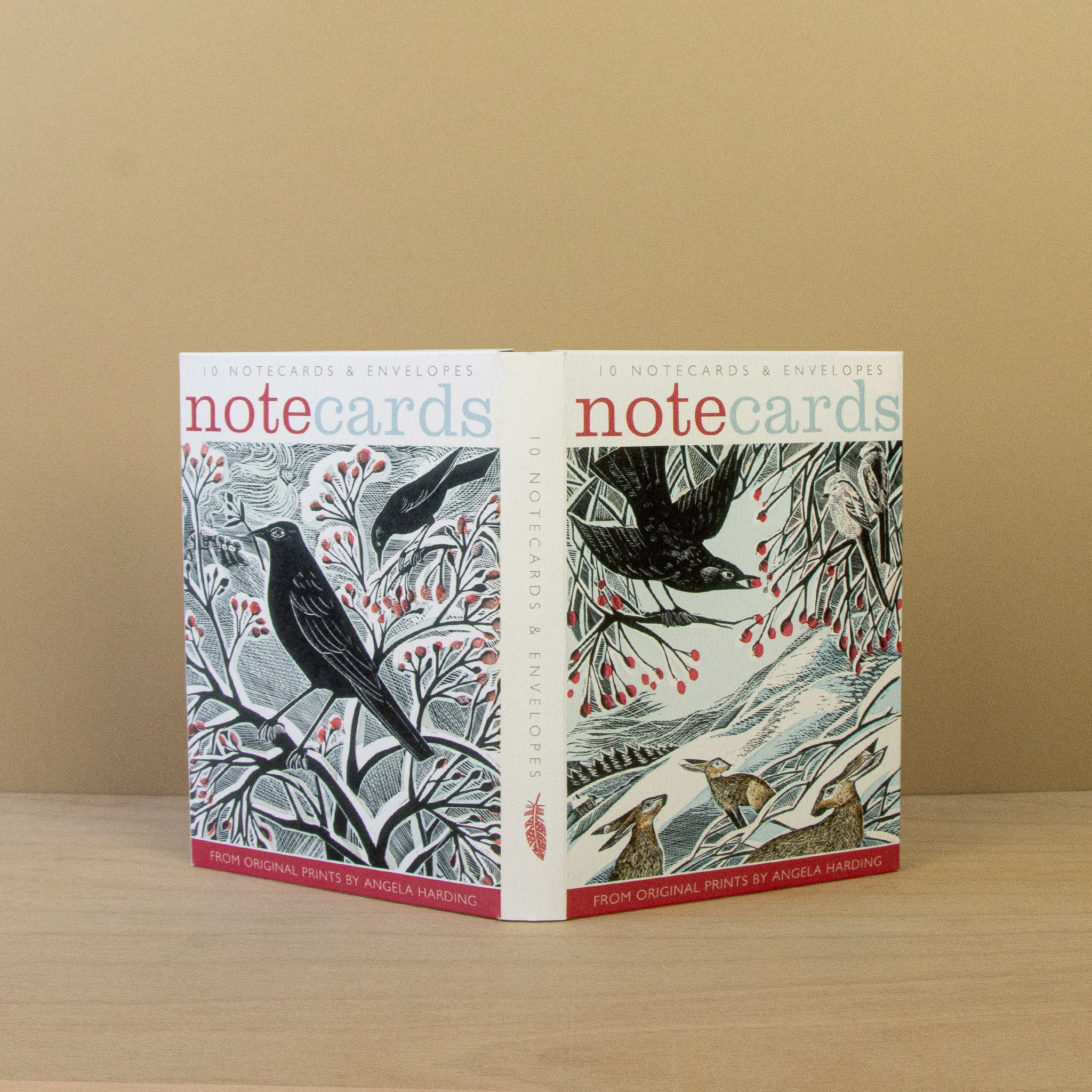 Hares in Conversation & Blackbird and Berries