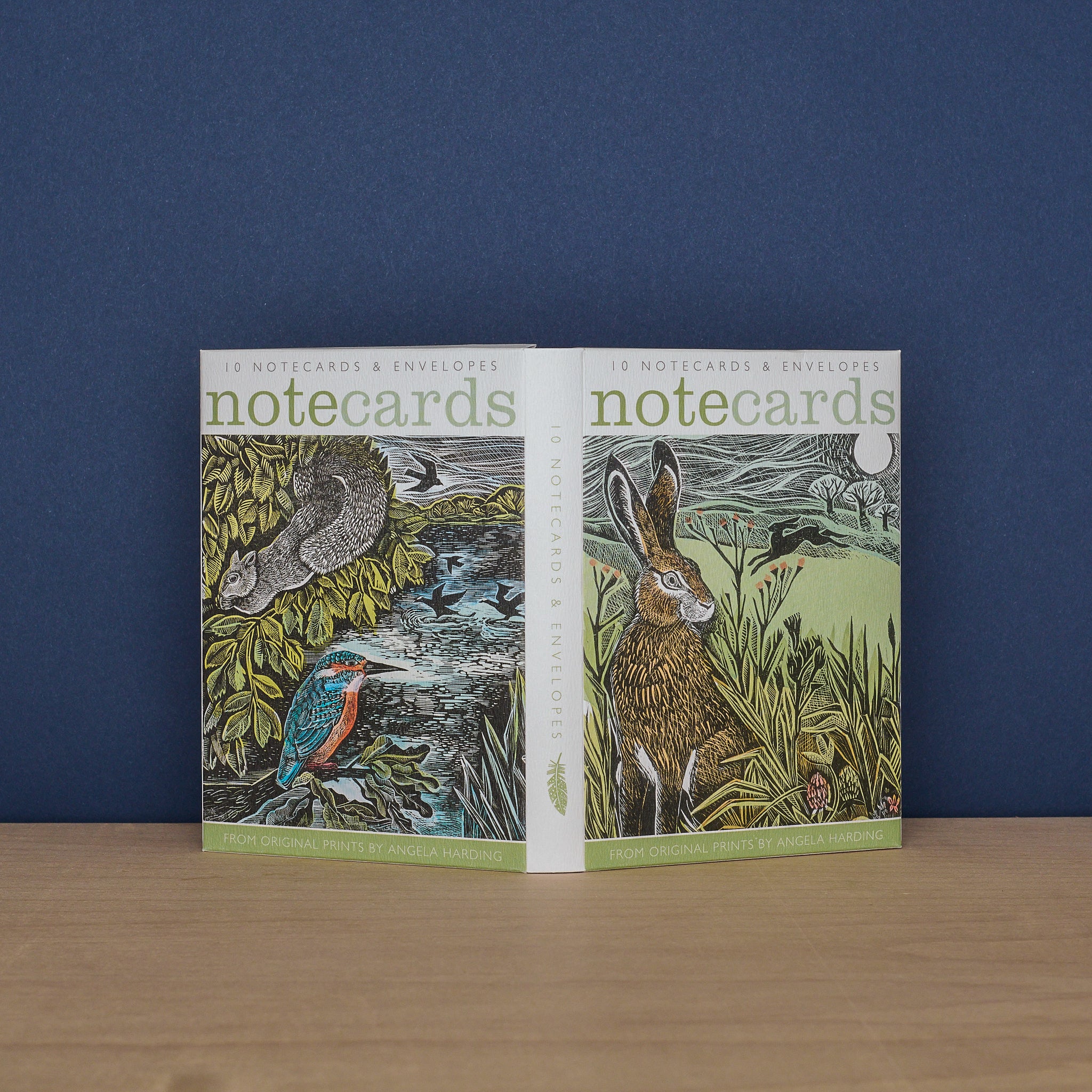 Hidden Hares and Kingfisher and Squirrel