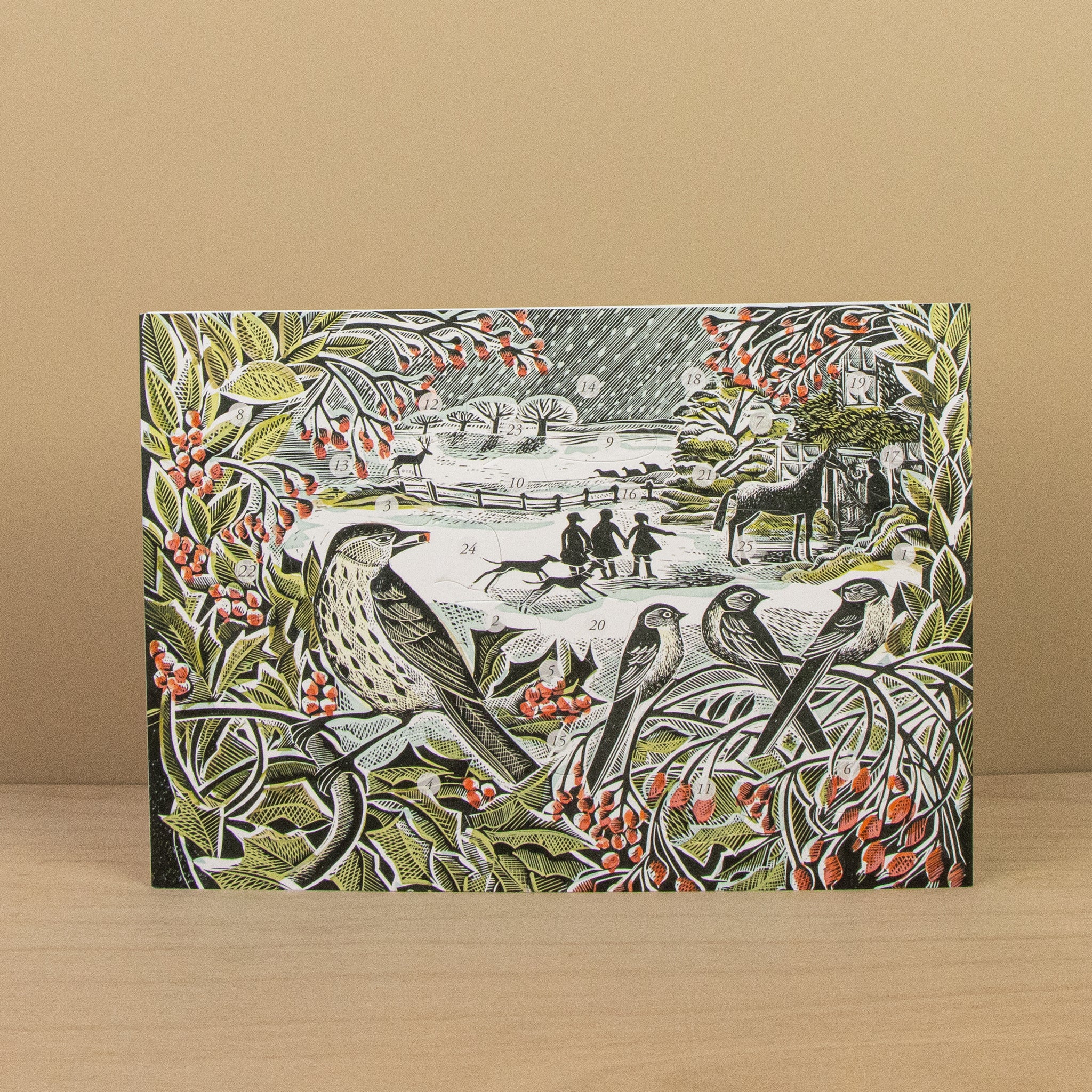 Holly Hedge Mini Advent