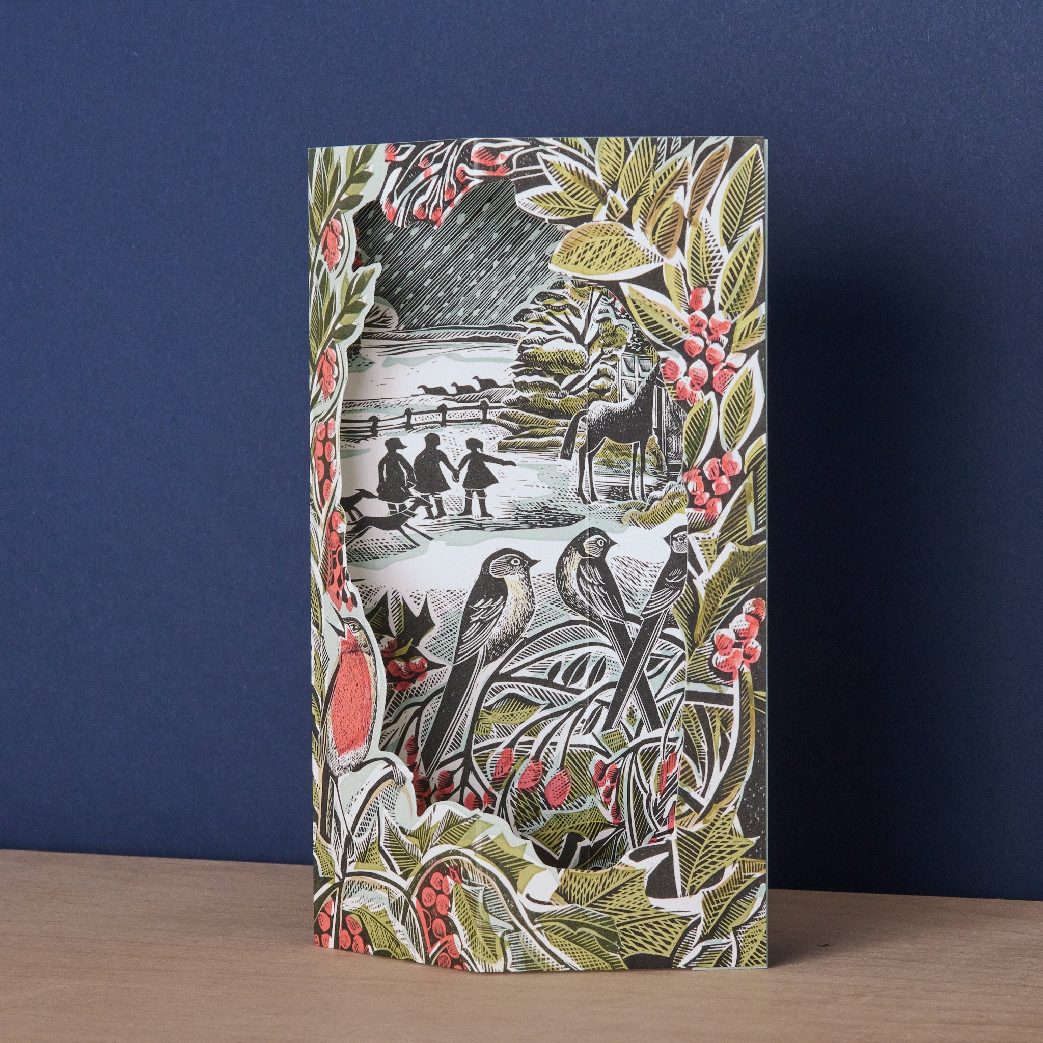 Holly Hedge And Home Die-Cut