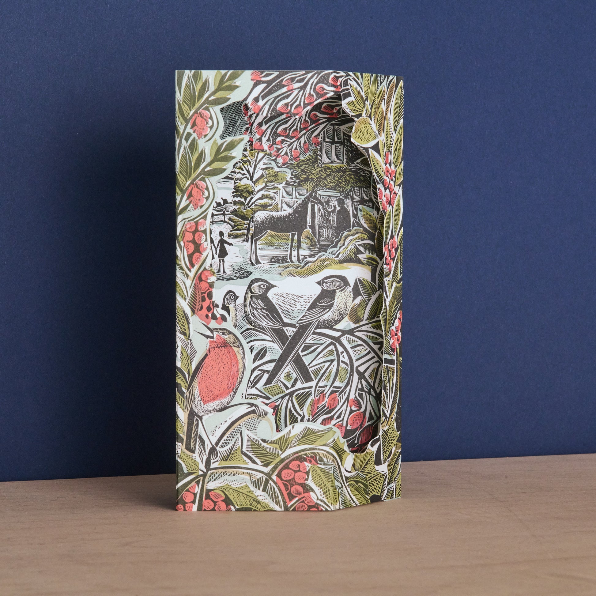 Holly Hedge And Home Die-Cut