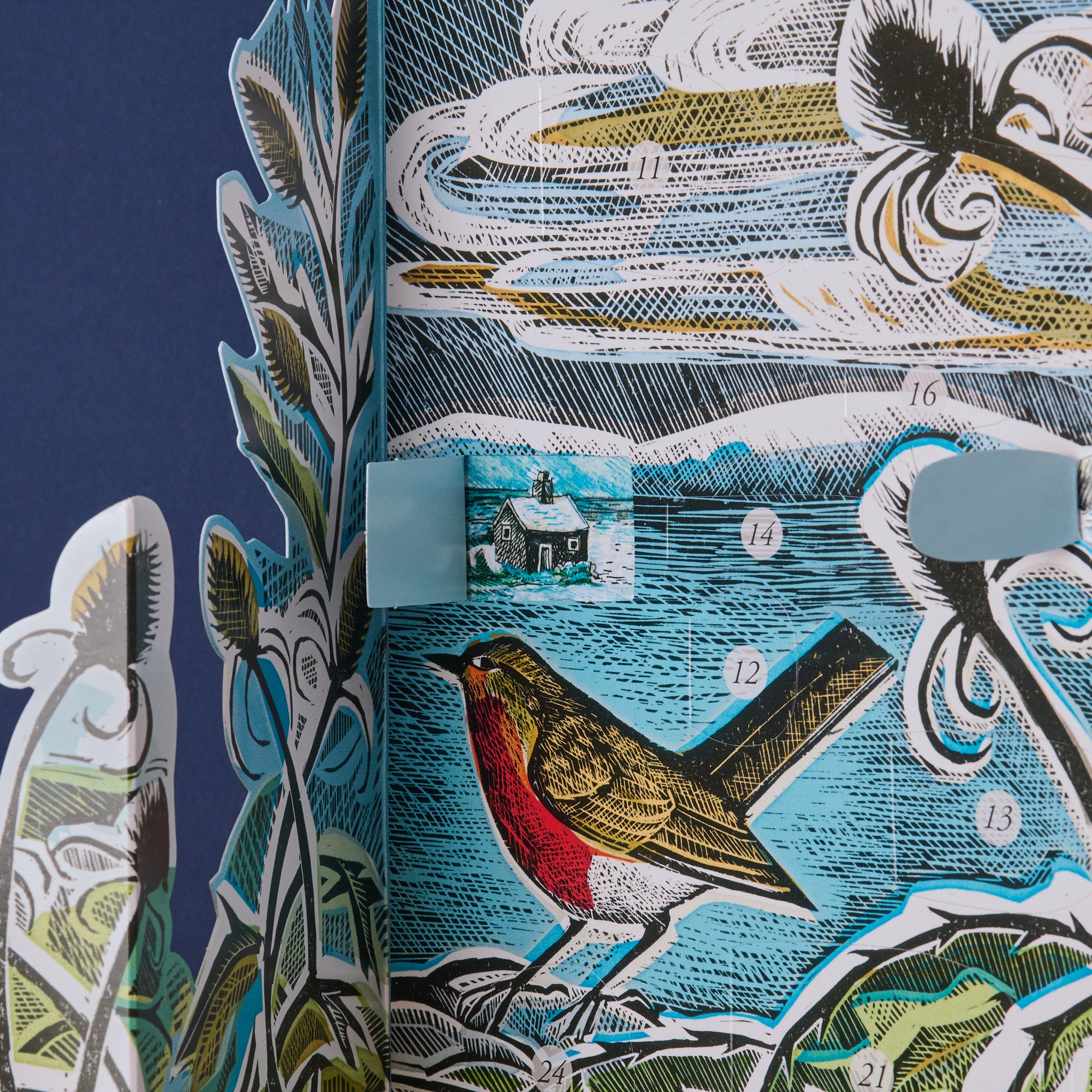 Mid Winter Robin Advent Calendar