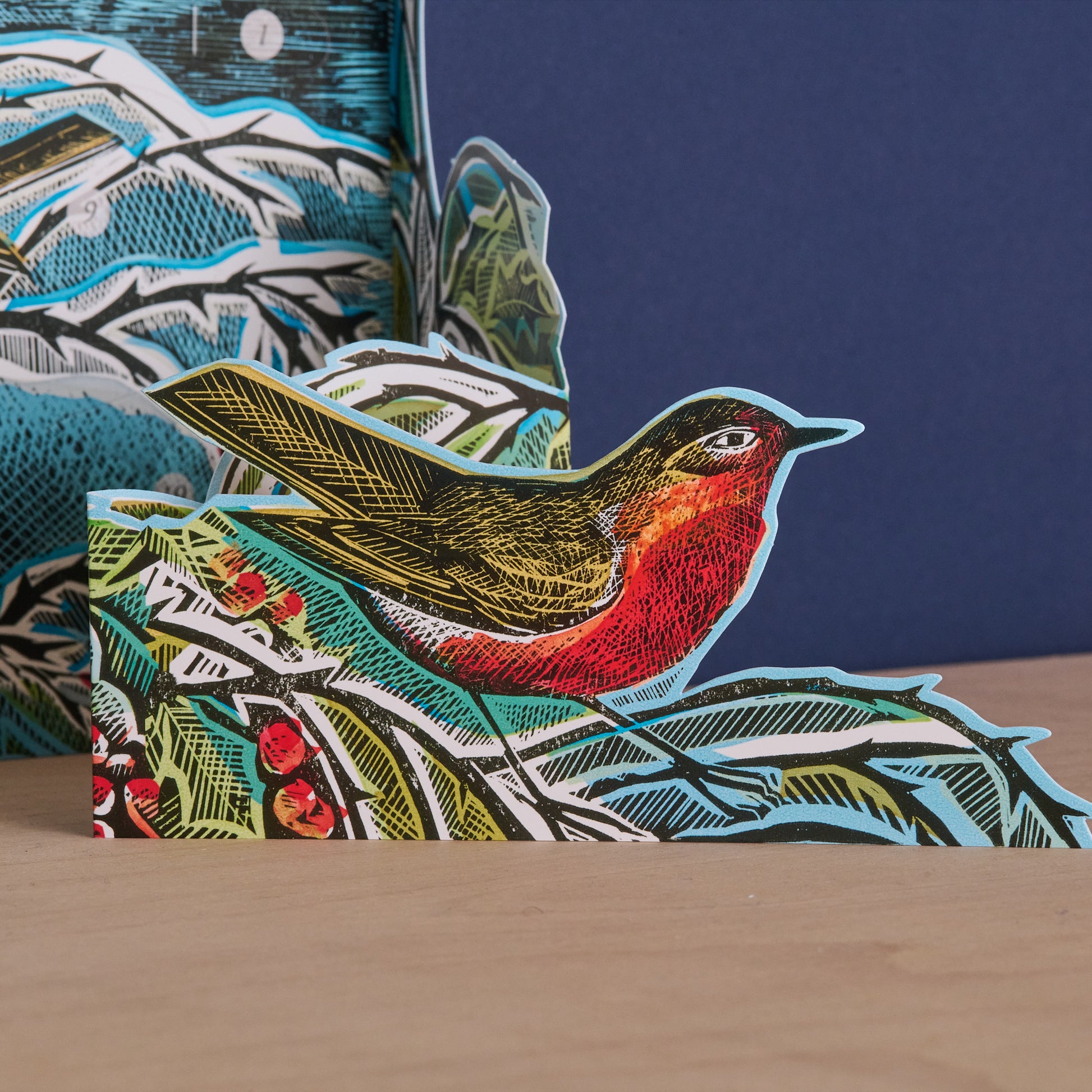 Mid Winter Robin Advent Calendar