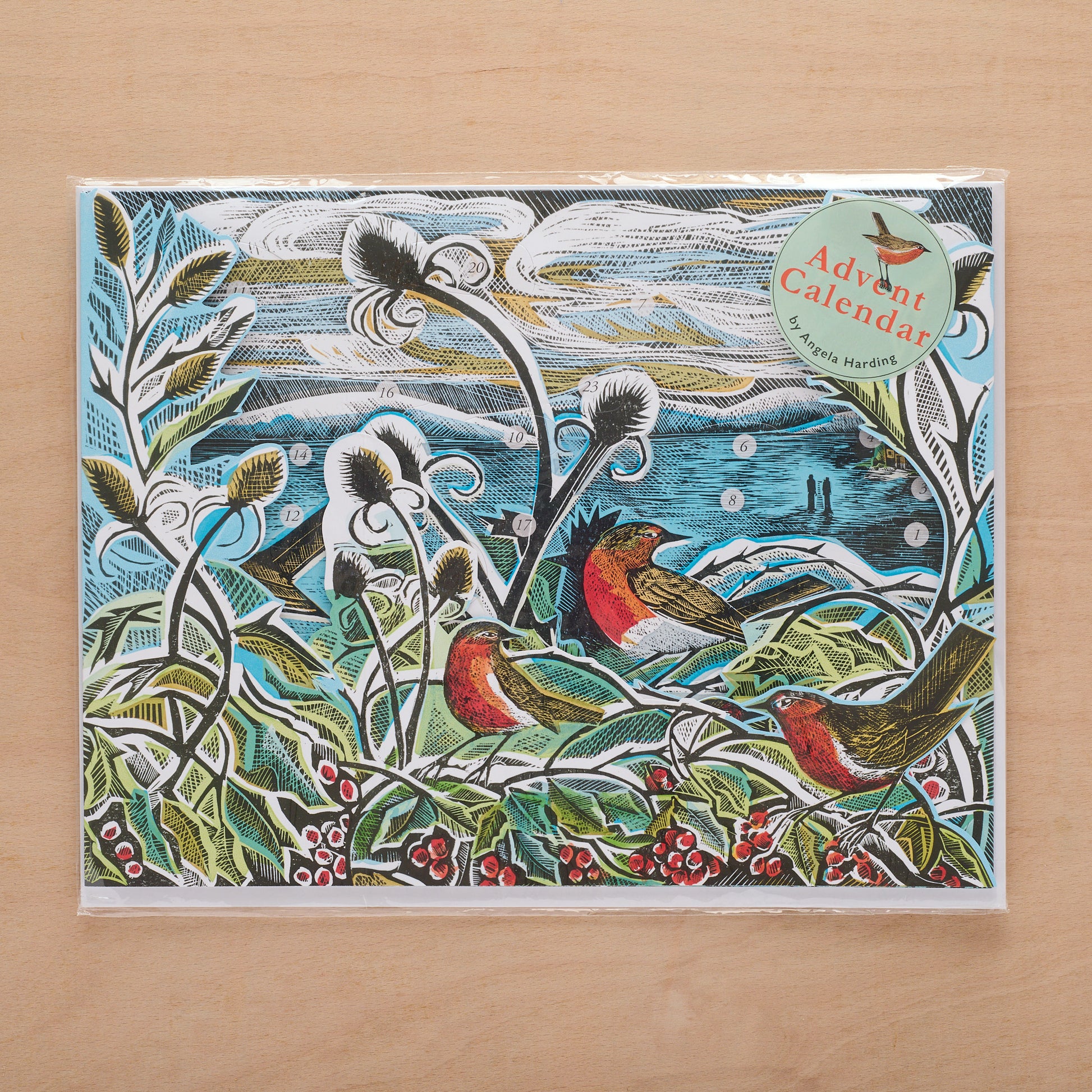 Mid Winter Robin Advent Calendar