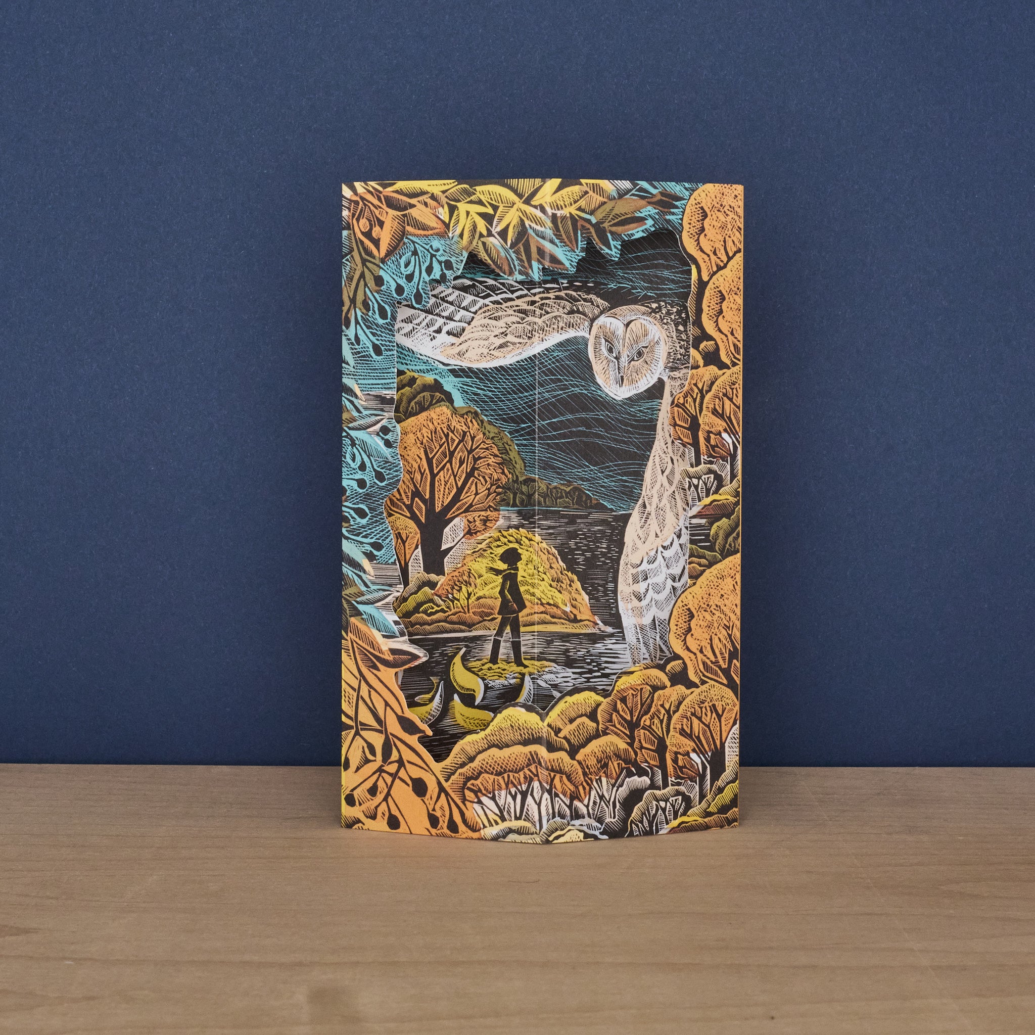 October Owl  Die-Cut