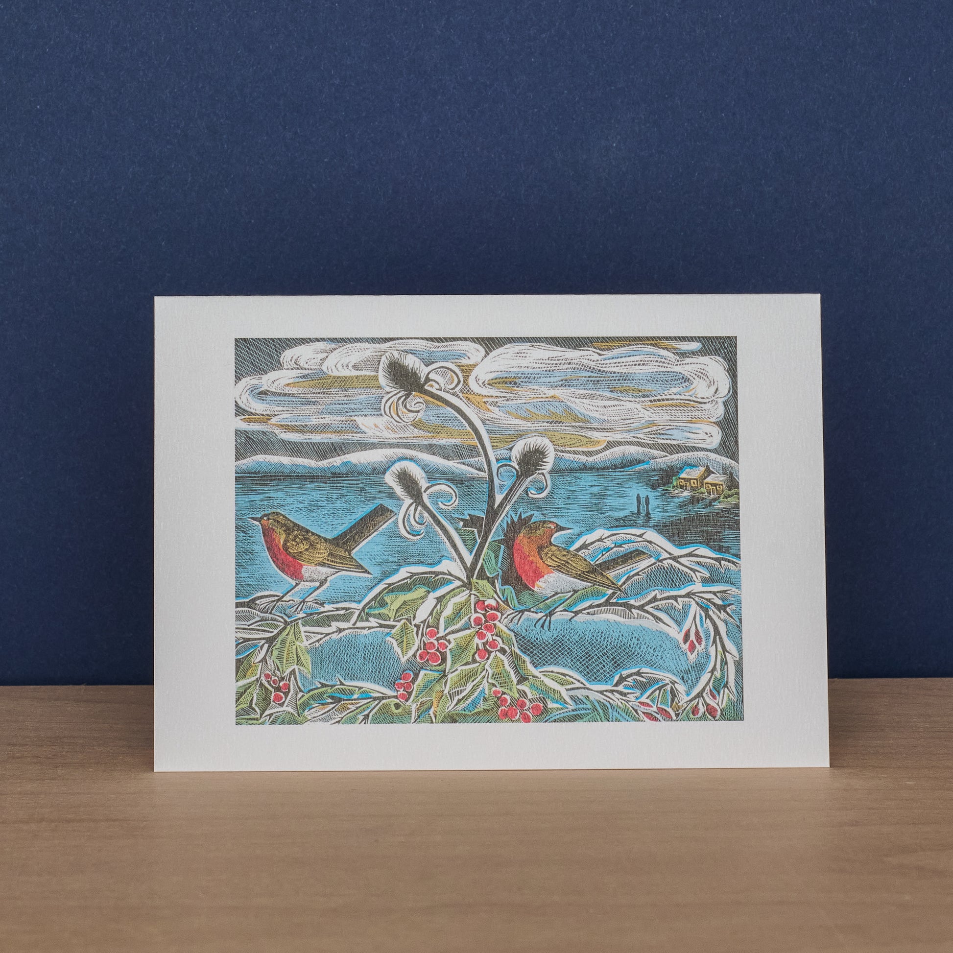 Robins and Teasels and Curlew Christmas