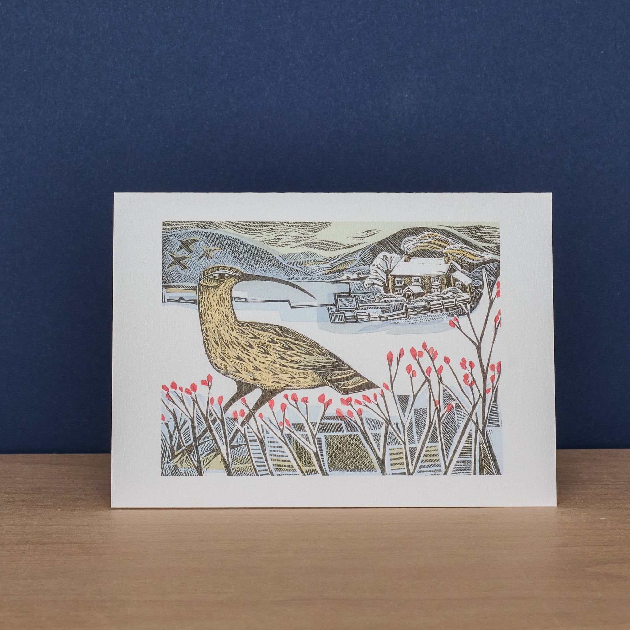 Robins and Teasels and Curlew Christmas