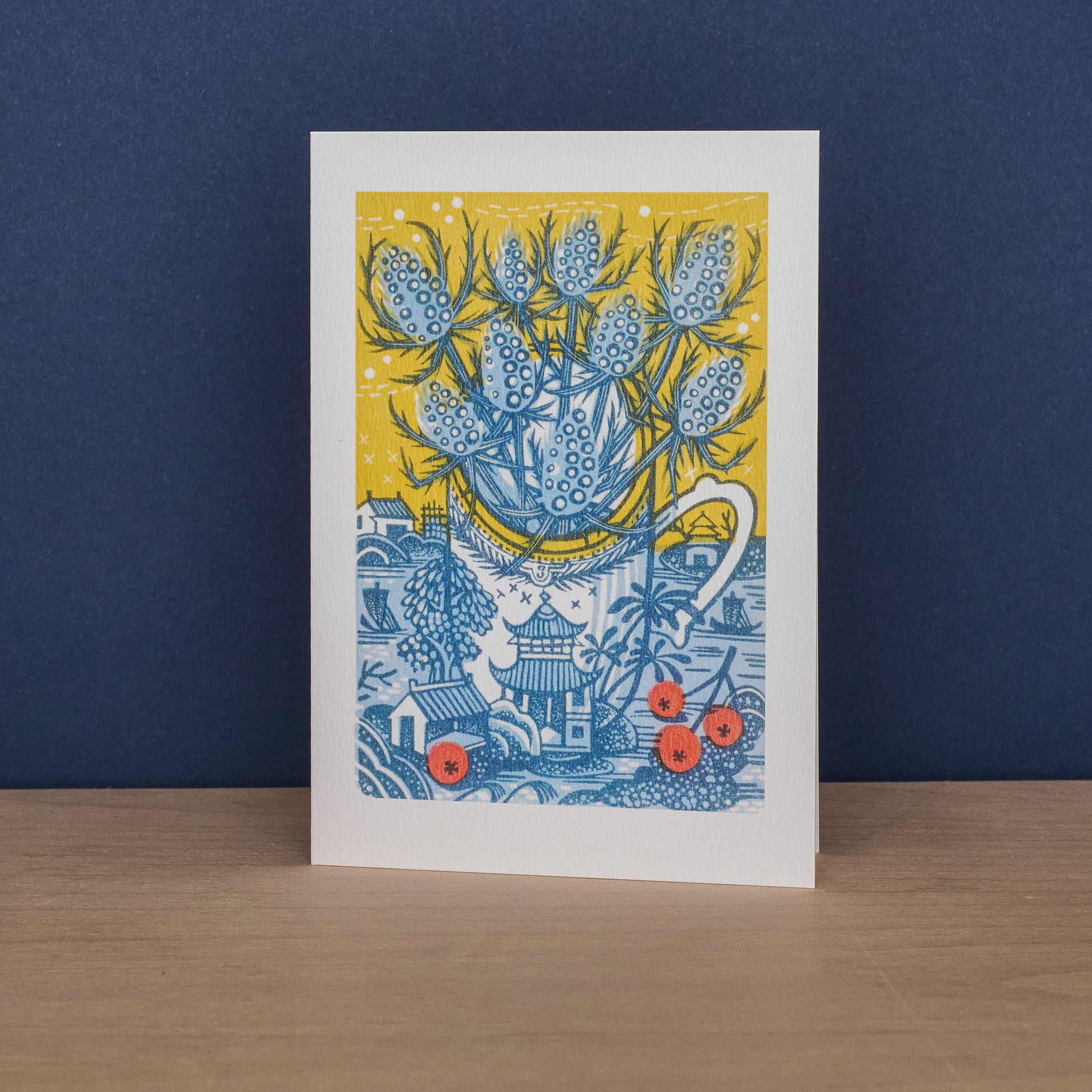 Frost Flowers and Sea Holly