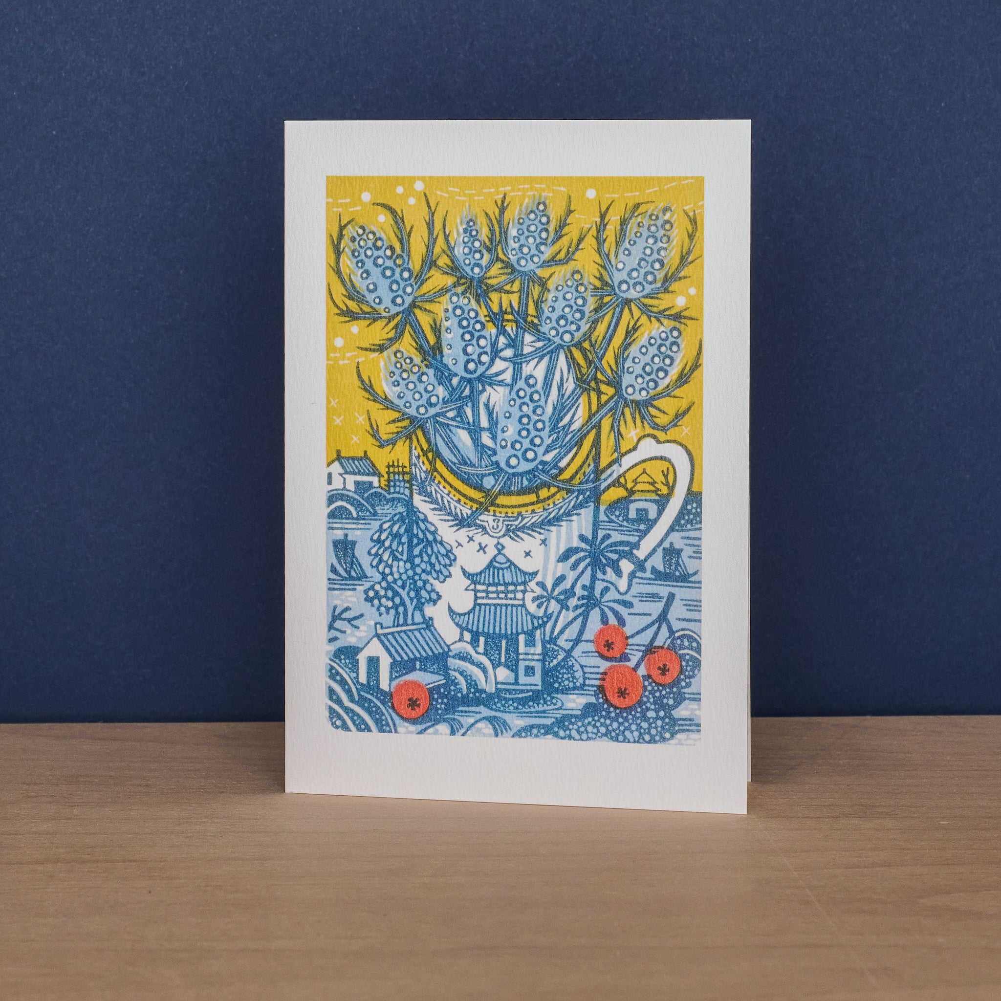 Frost Flowers and Sea Holly