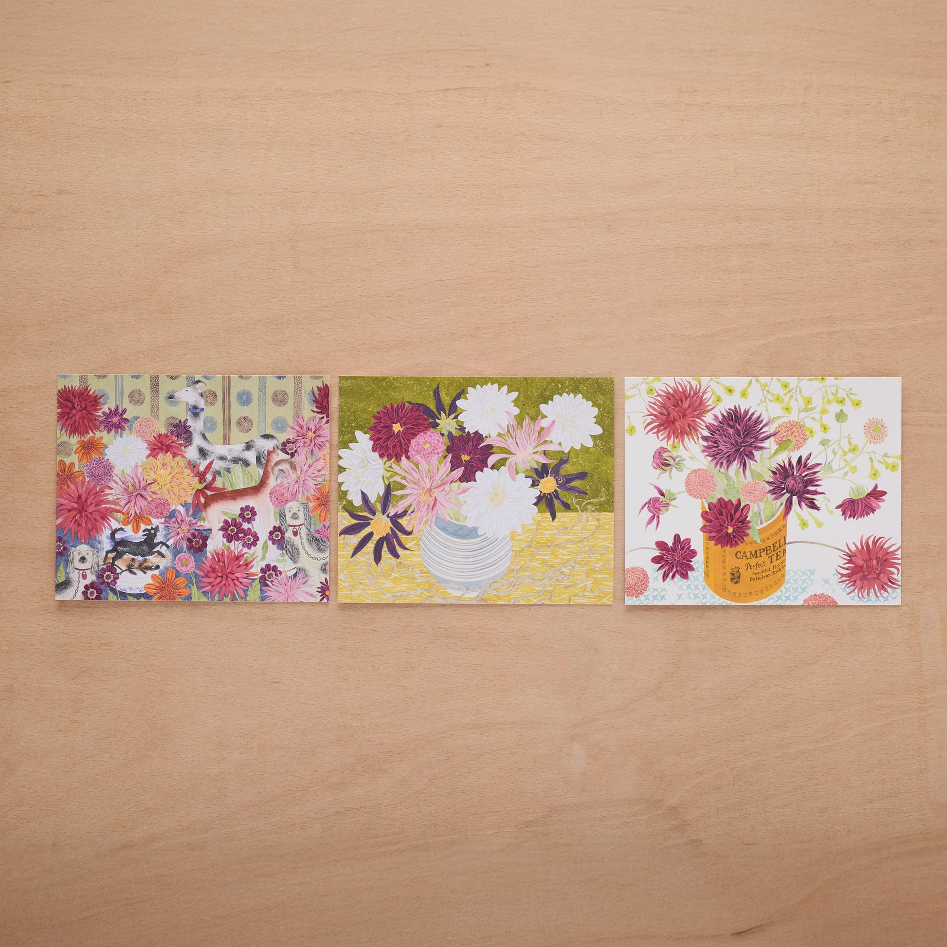 Watercolour Postcard Wallet