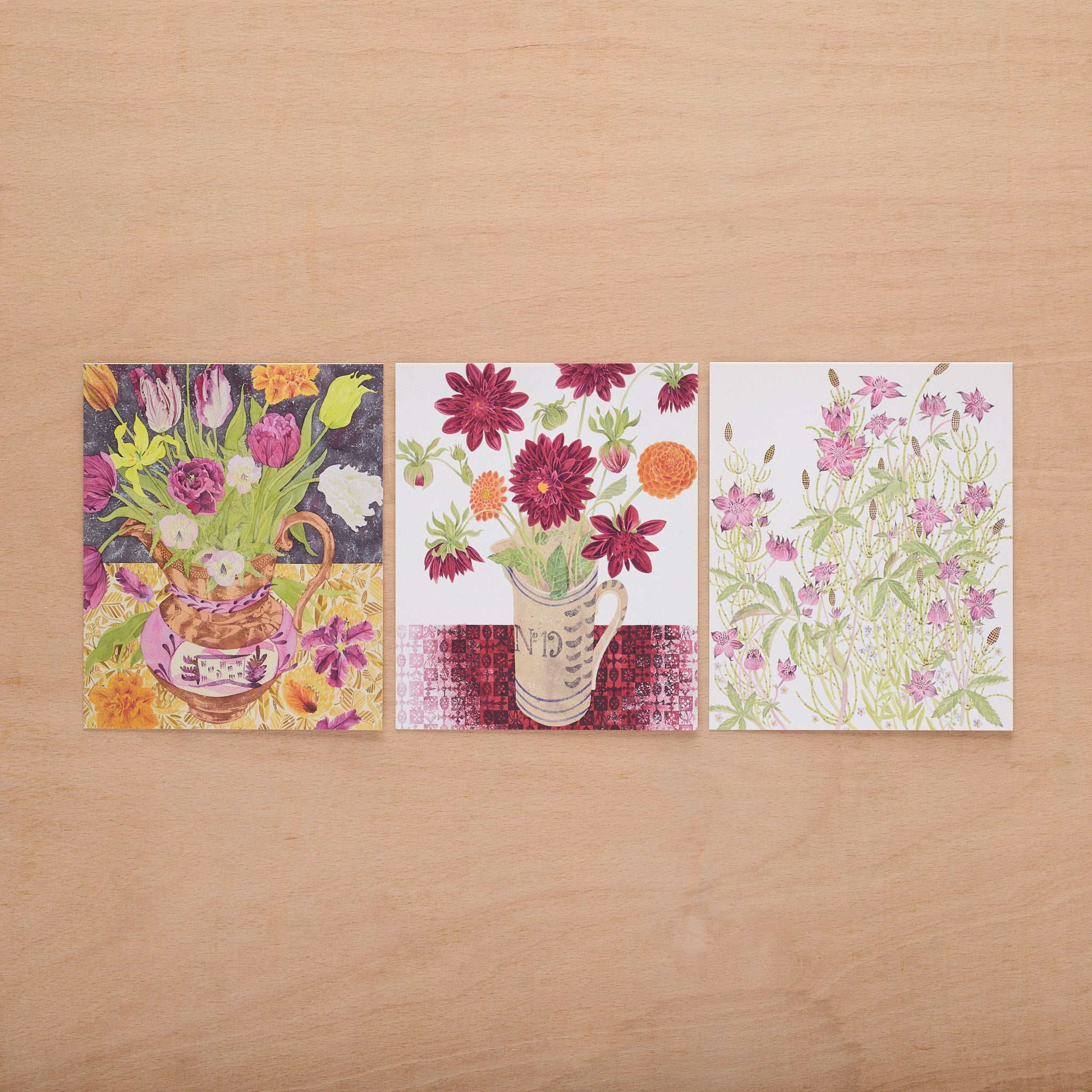 Watercolour Postcard Wallet