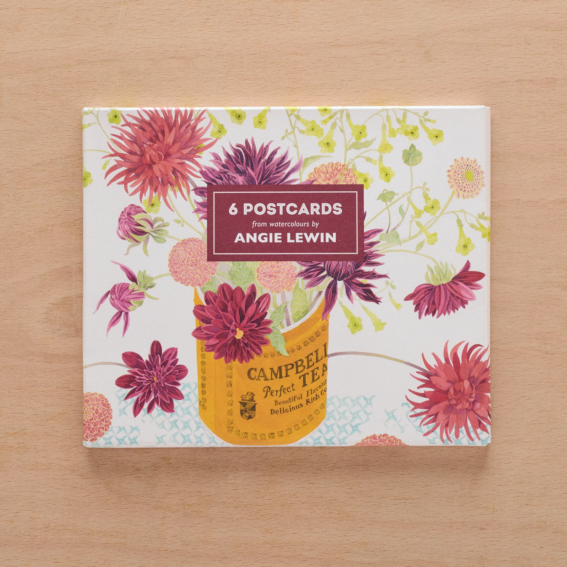 Watercolour Postcard Wallet