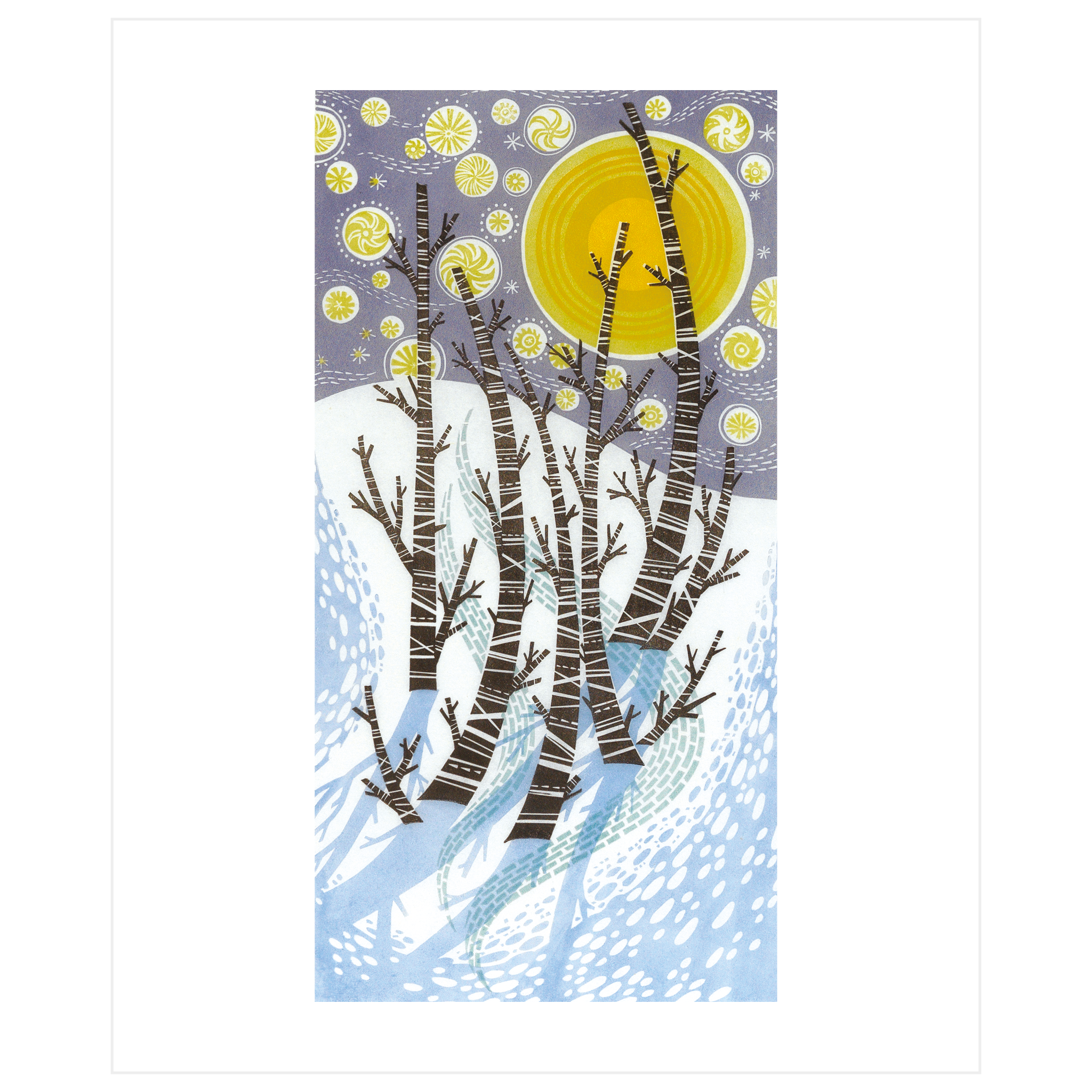 Snow Birches
