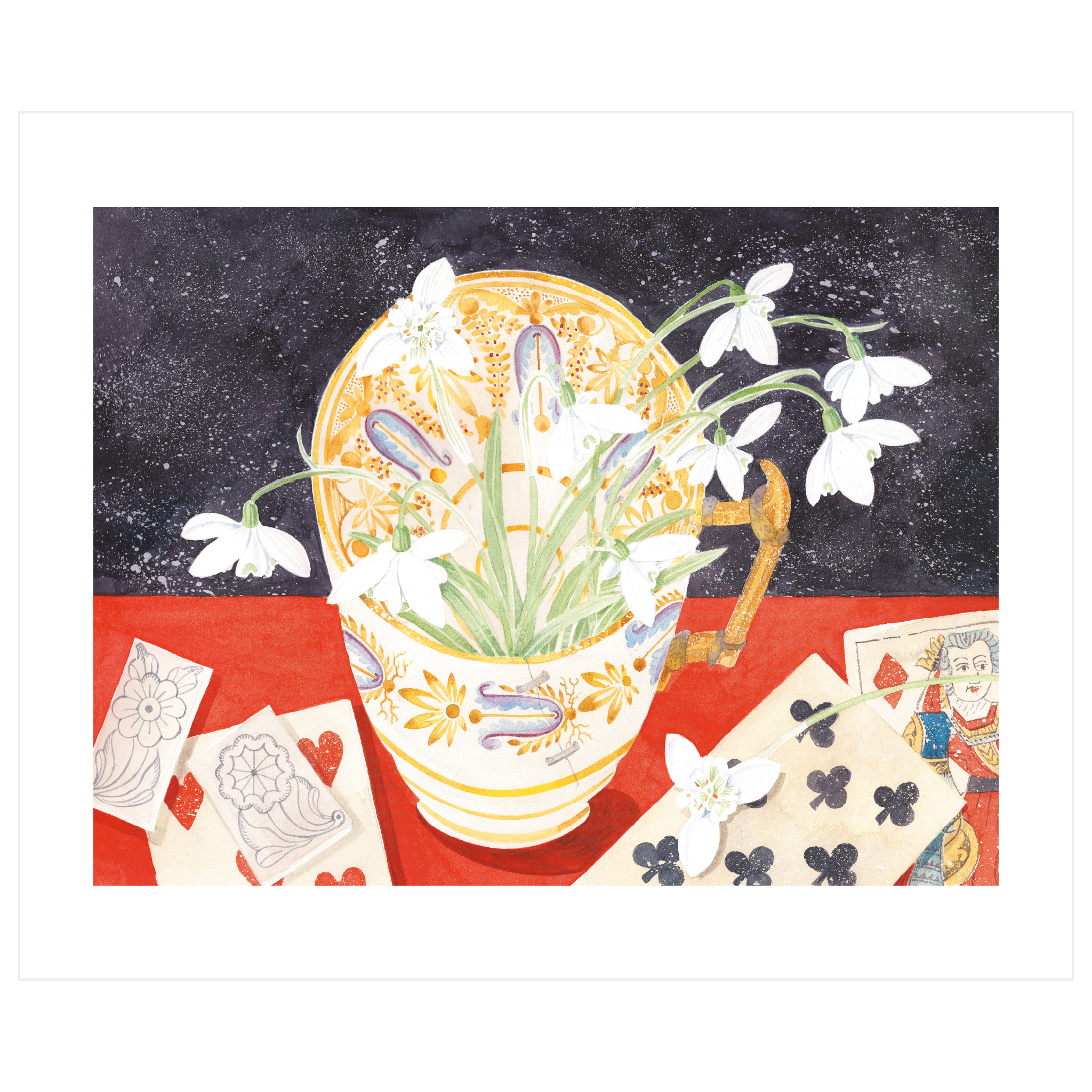 Snowdrops in Ed's Regency Cup