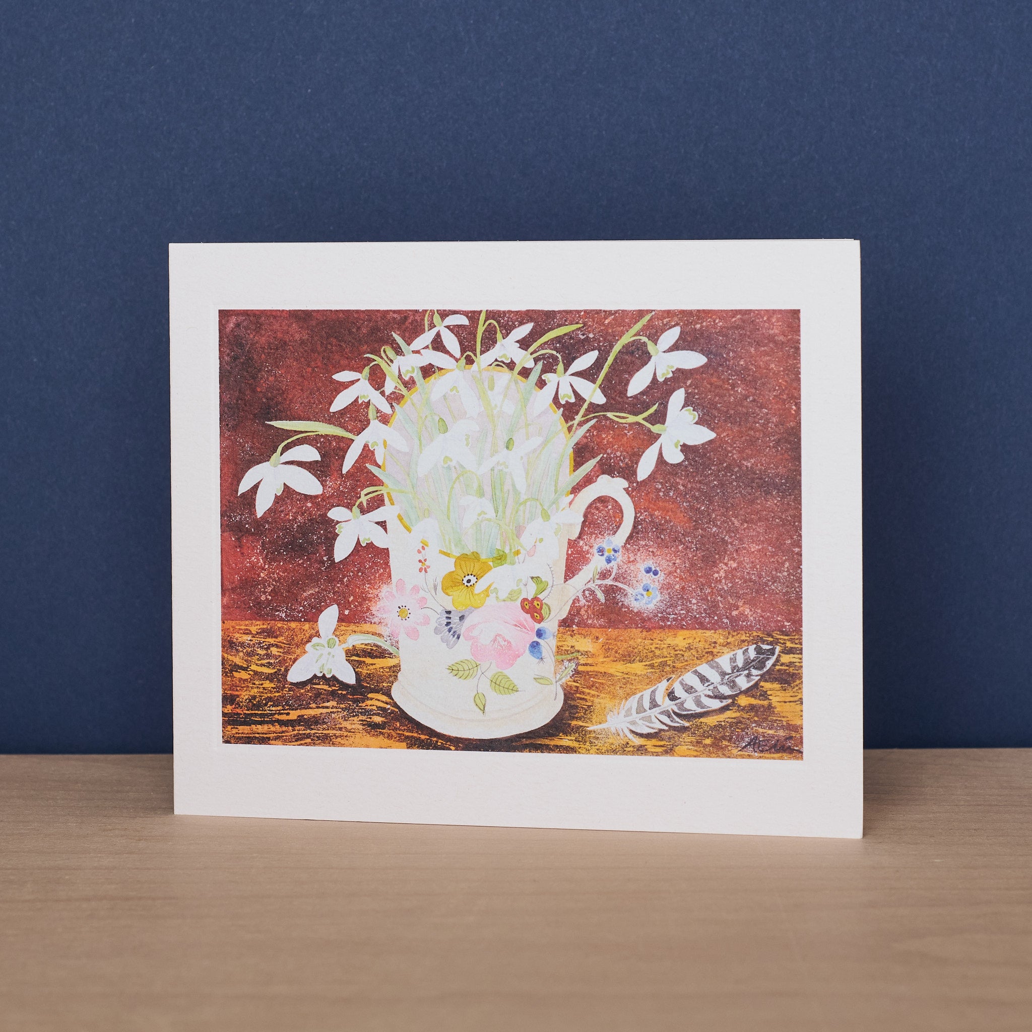 Snowdrops In Floral Cup