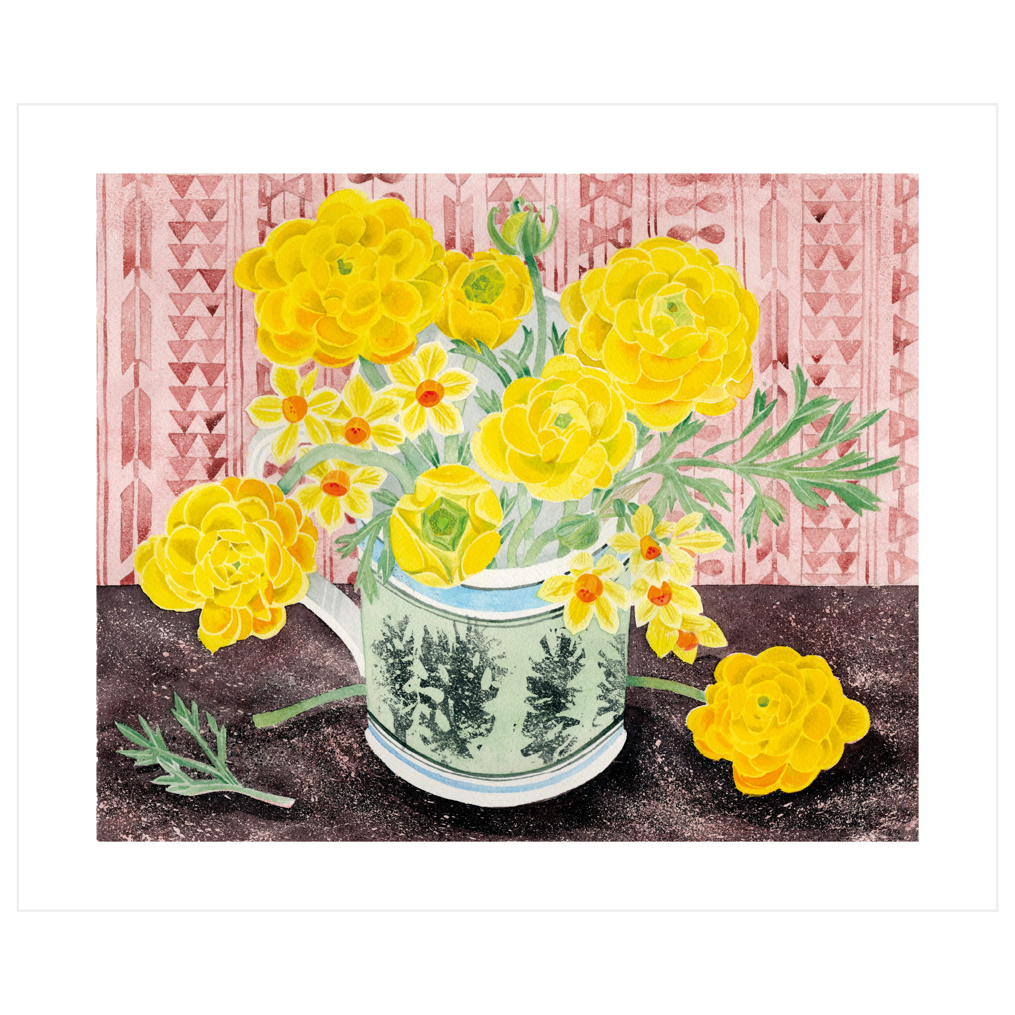 Terry's Mug With Spring Flowers