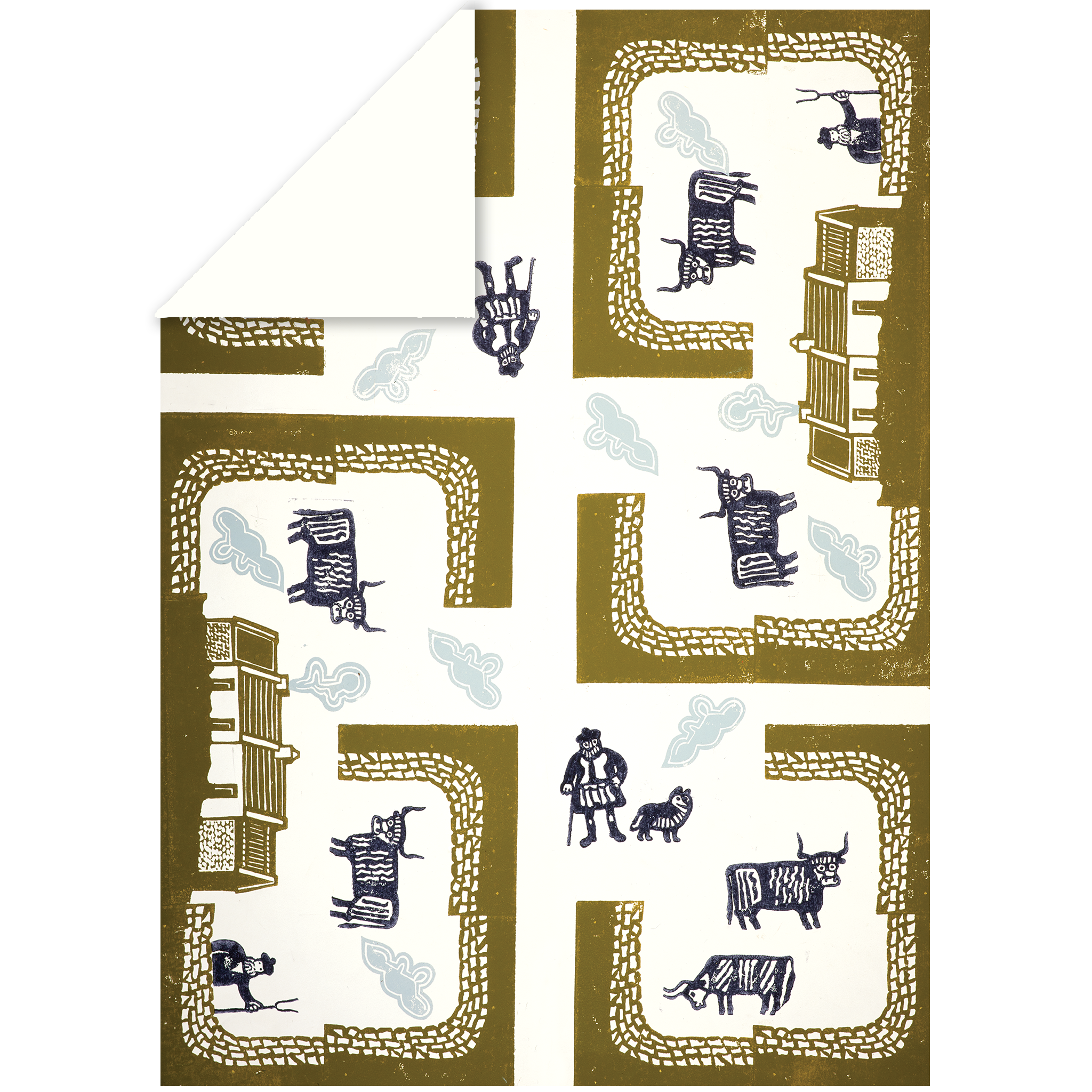 Highland Cattle Wrap