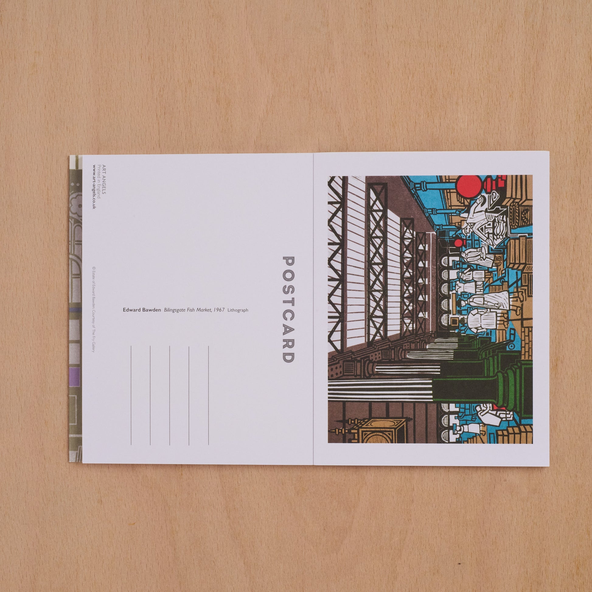 London Markets Postcard Book