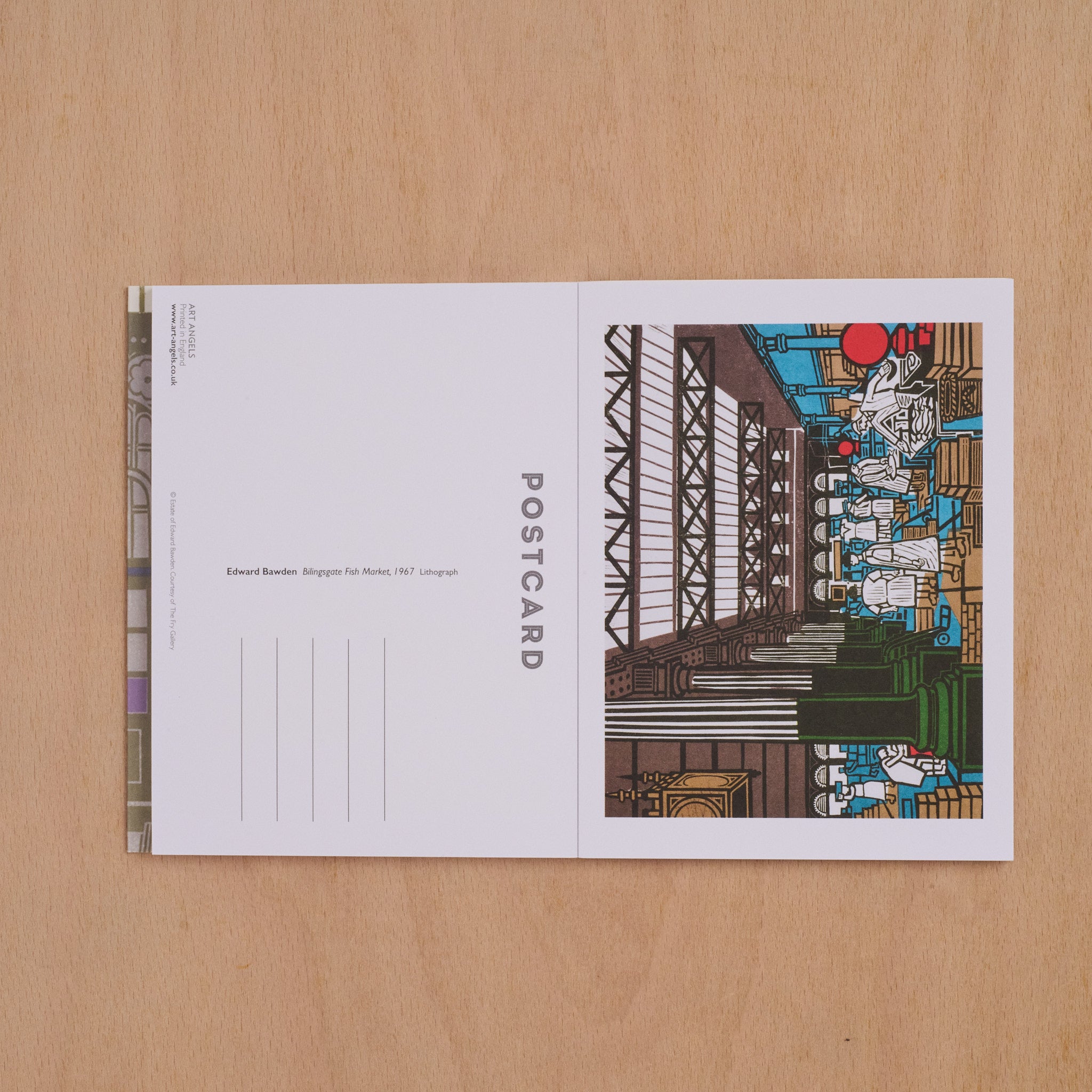 London Markets Postcard Book