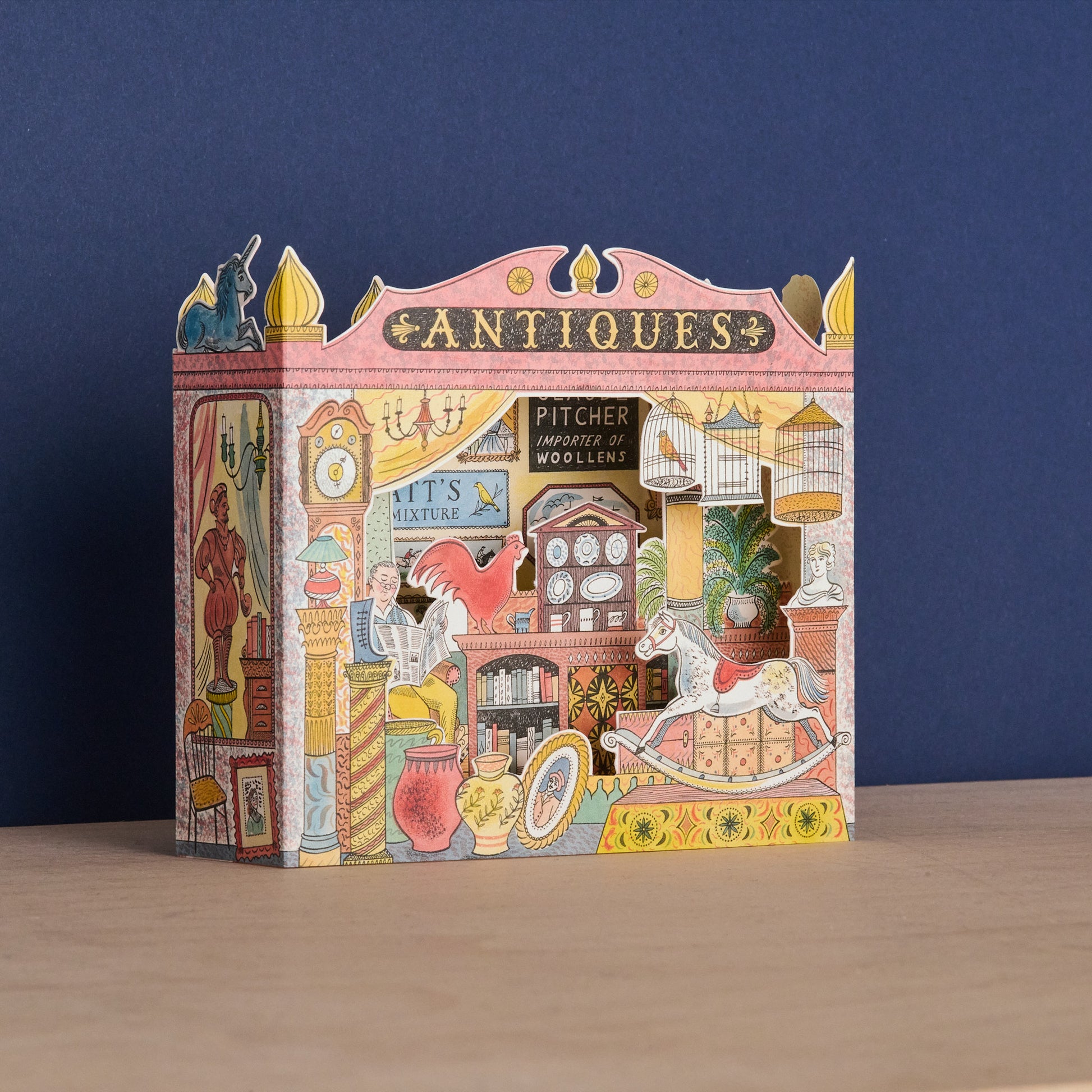 Antiques  Shop Die Cut