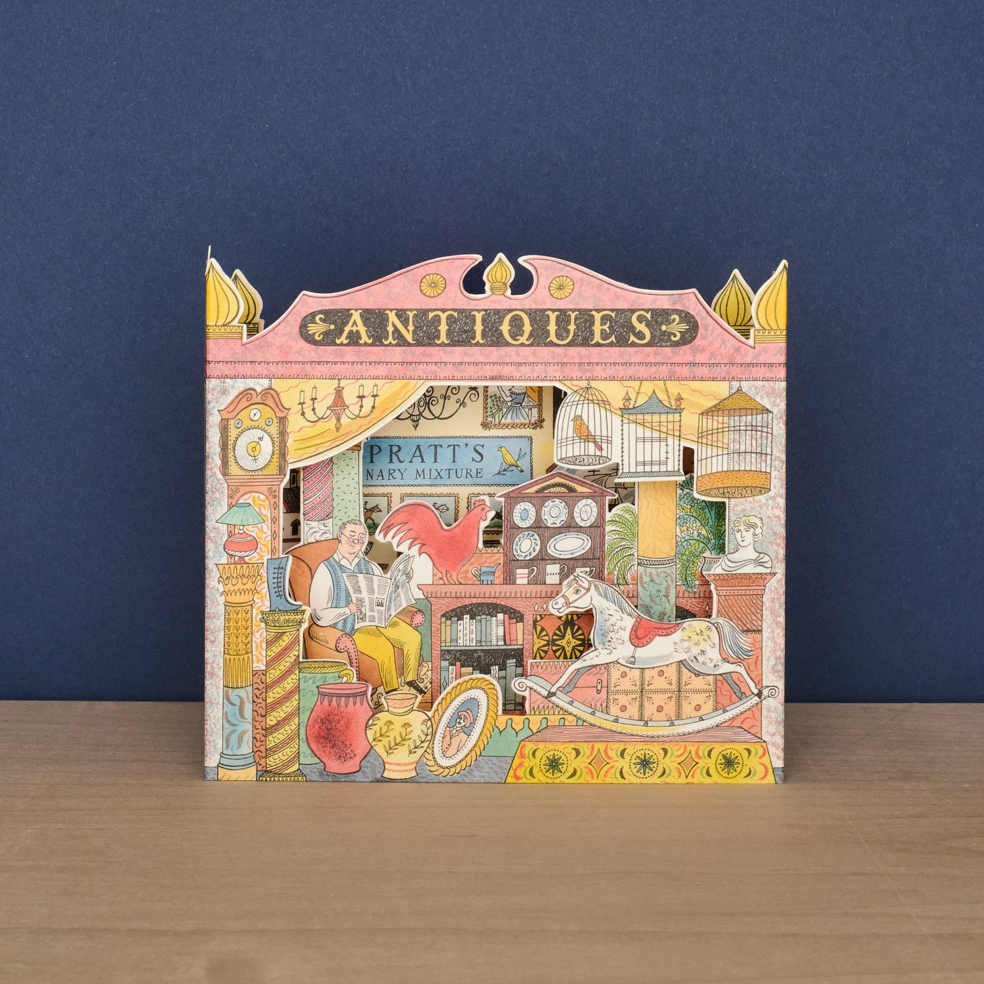 Antiques  Shop Die Cut