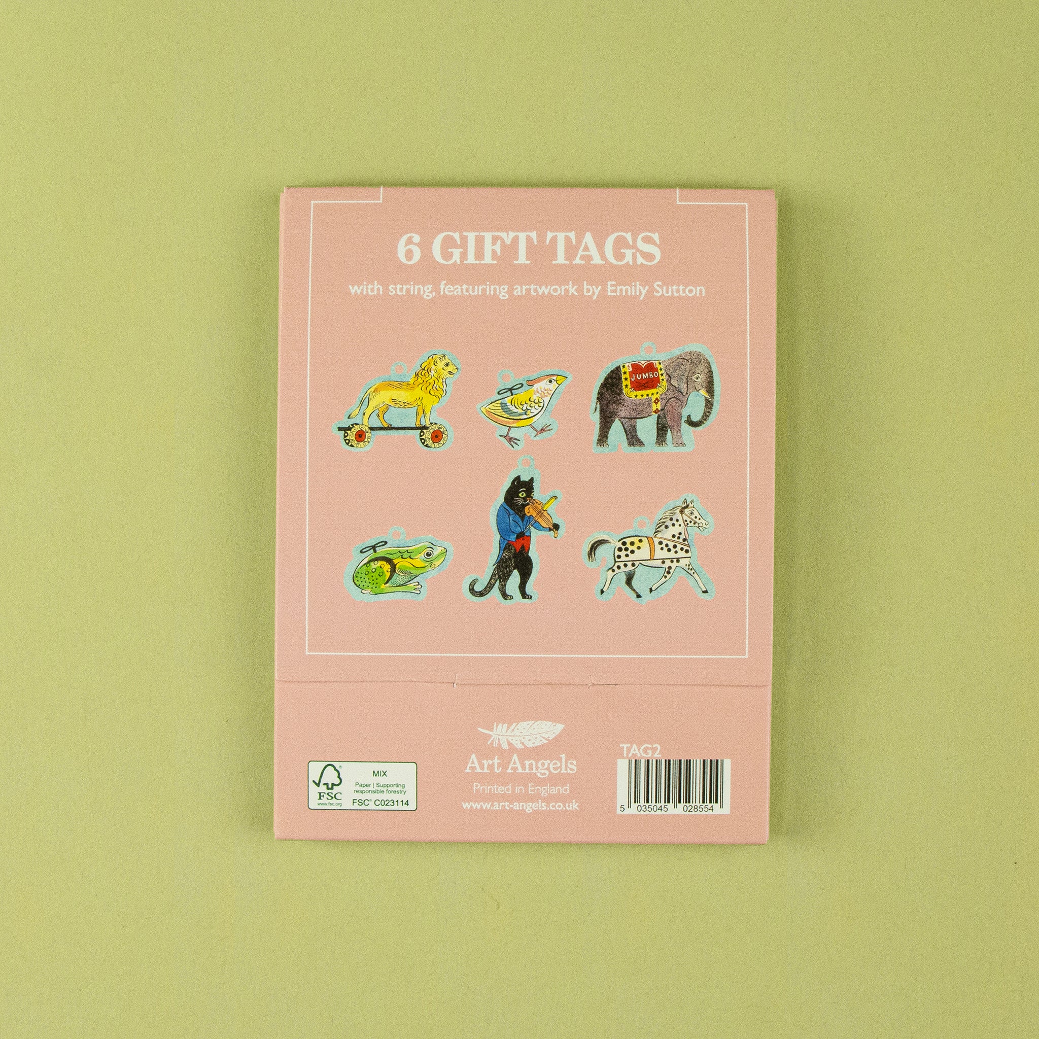 Tin Toy Gift Tags