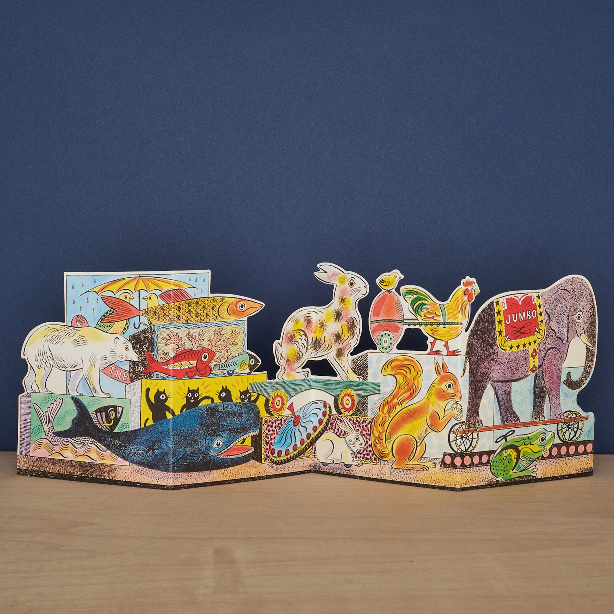 Polar Bear To Elephant   Die Cut