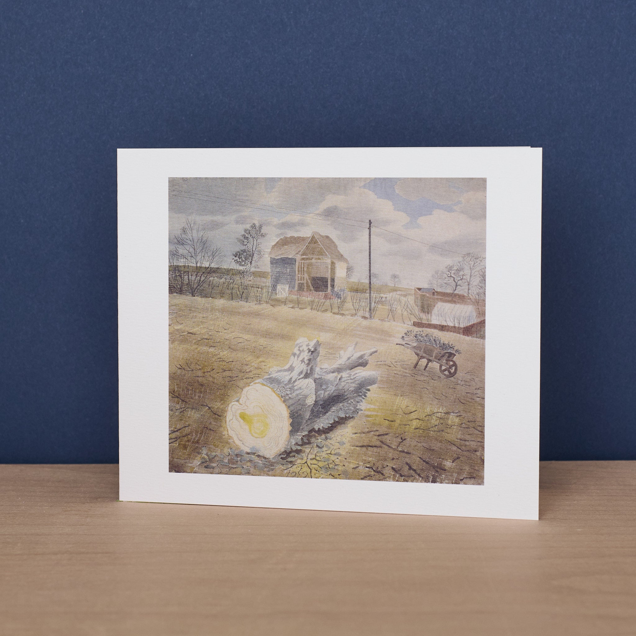 Tree and Wheelbarrow by Eric Ravilious – Art Angels