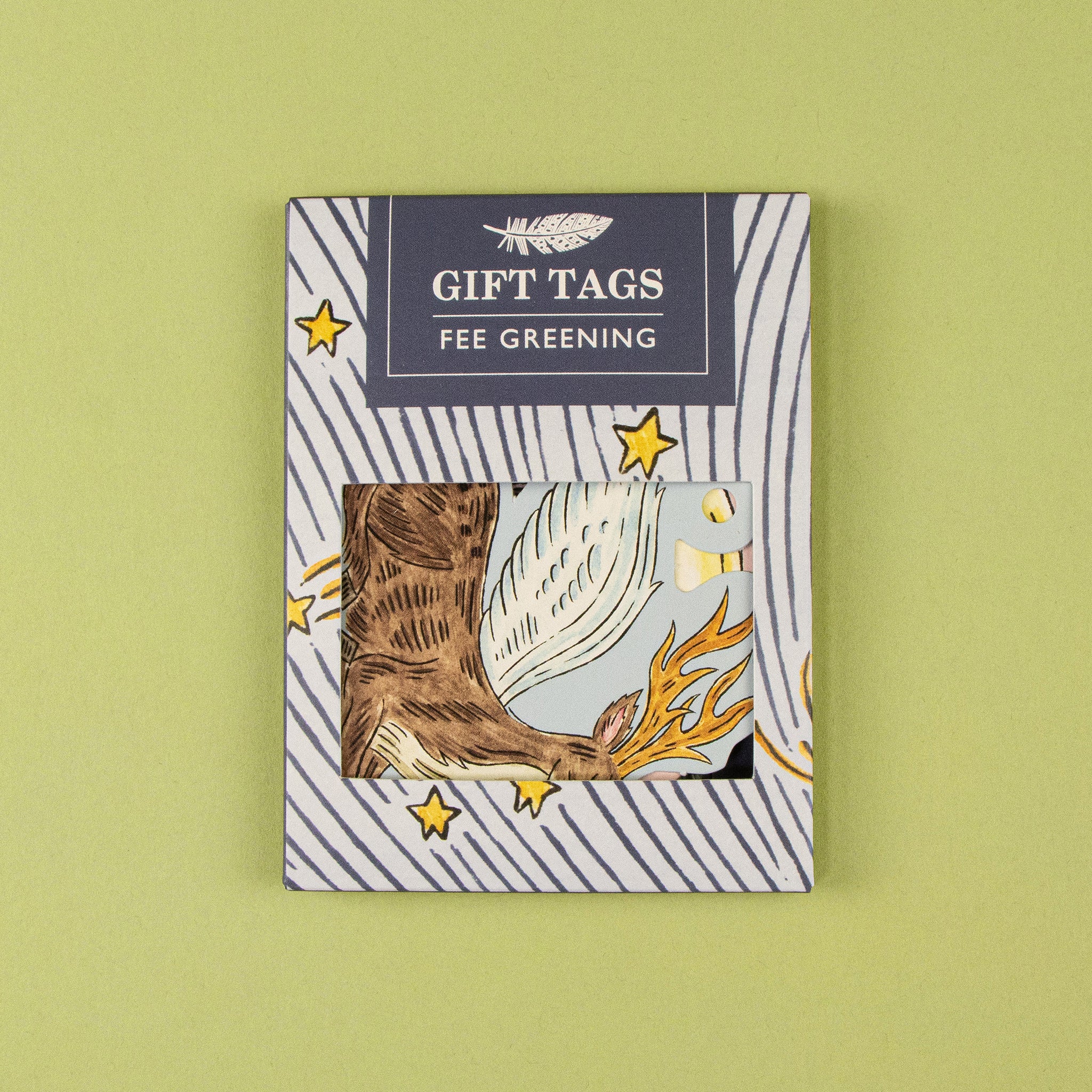 Sleeping Woodland Gift Tags