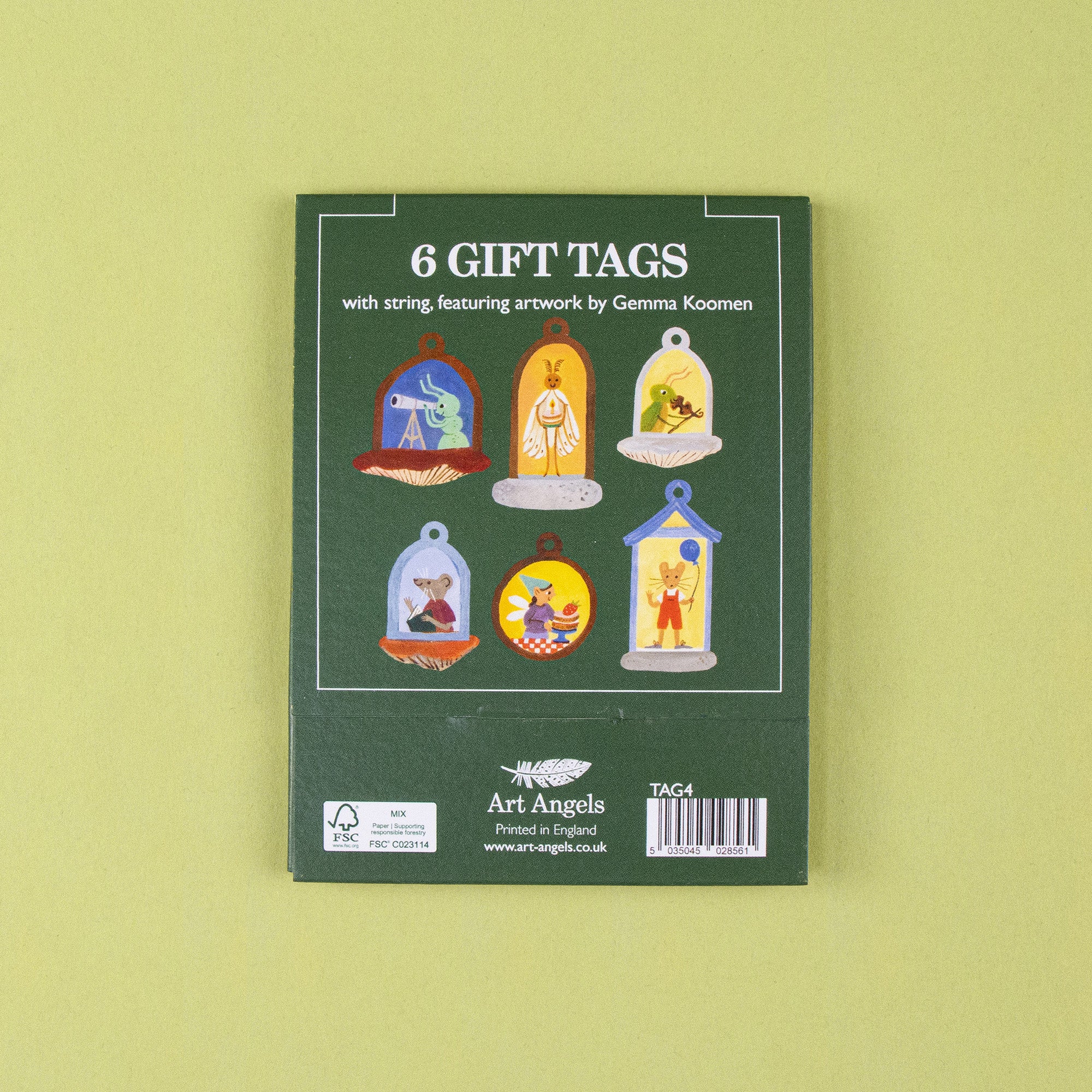 Toadstool Friends Gift Tags