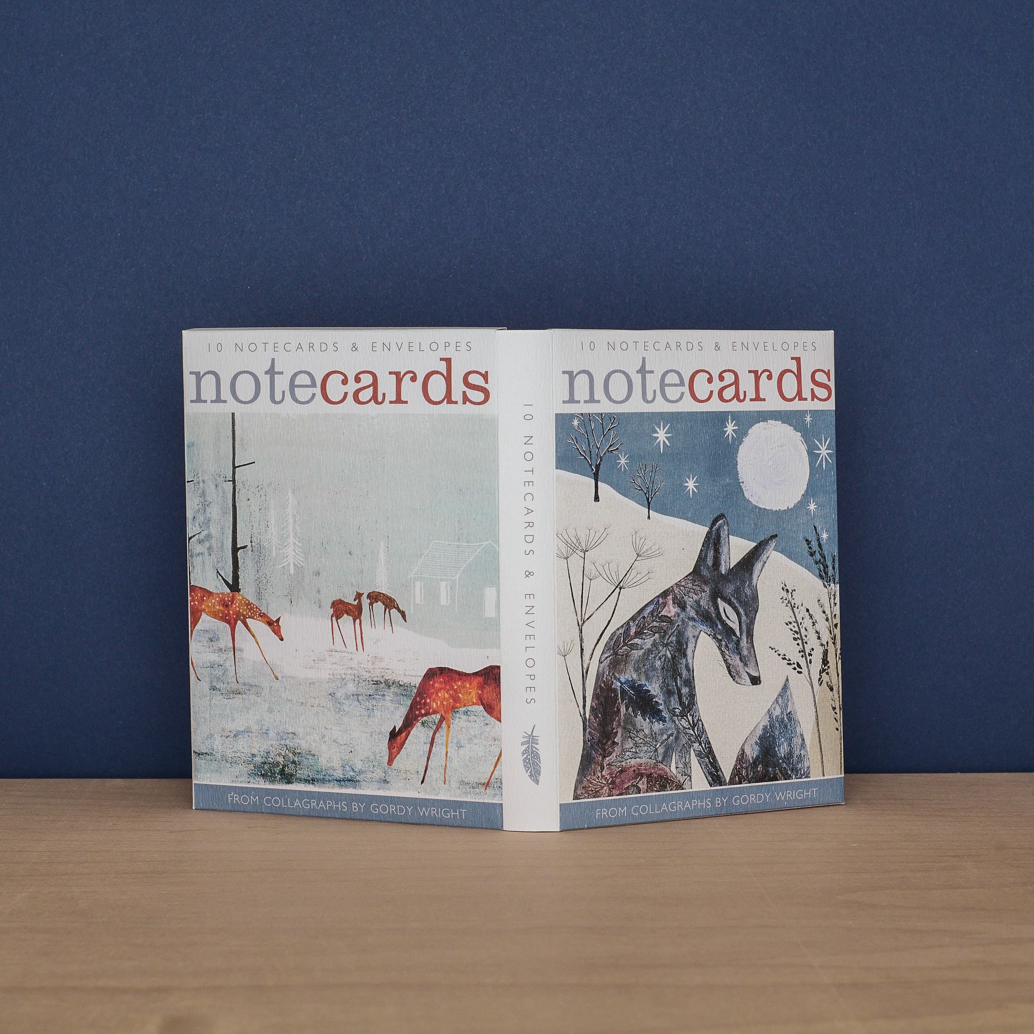 Midnight Fox & Woodland Clearing