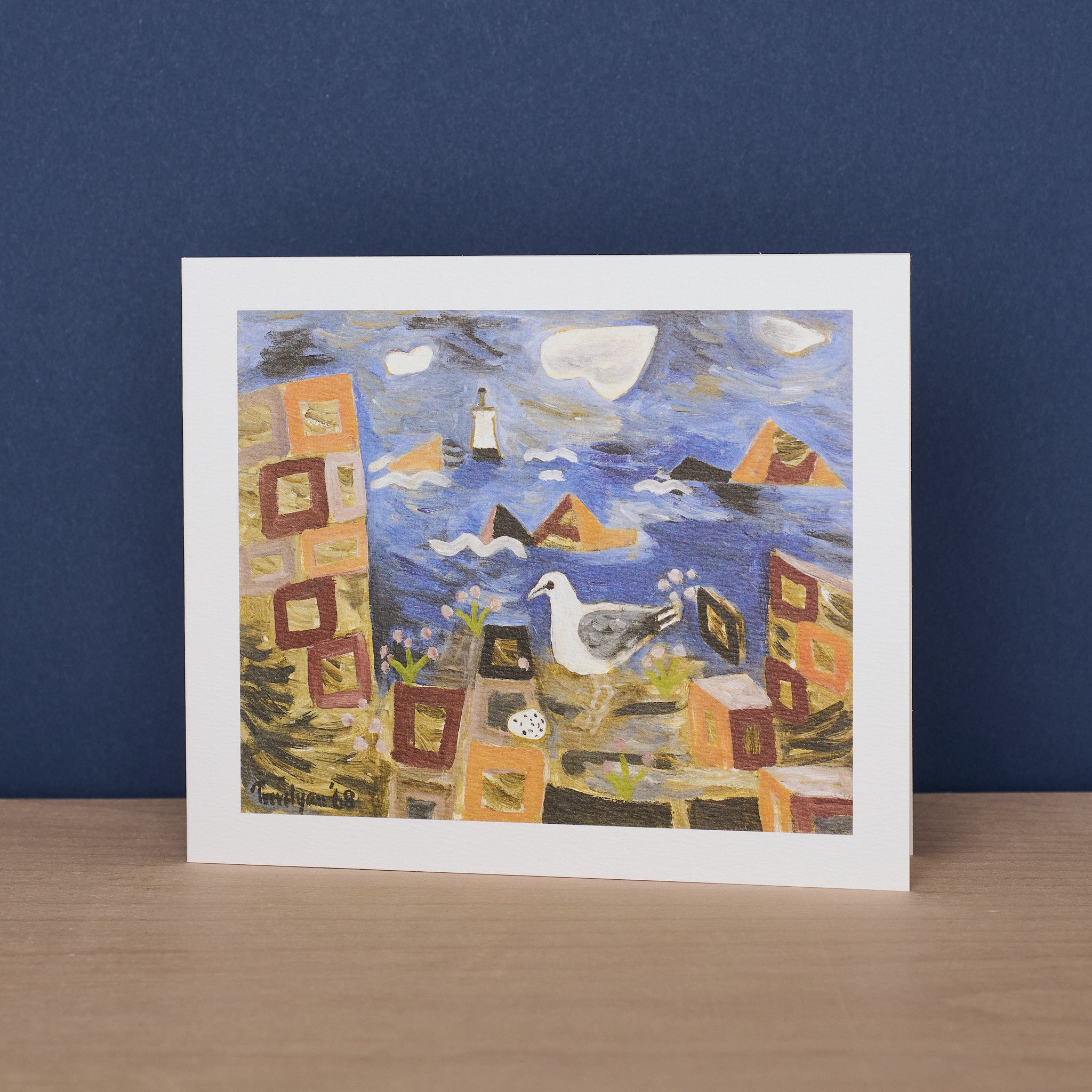 SeagullandLighthouse