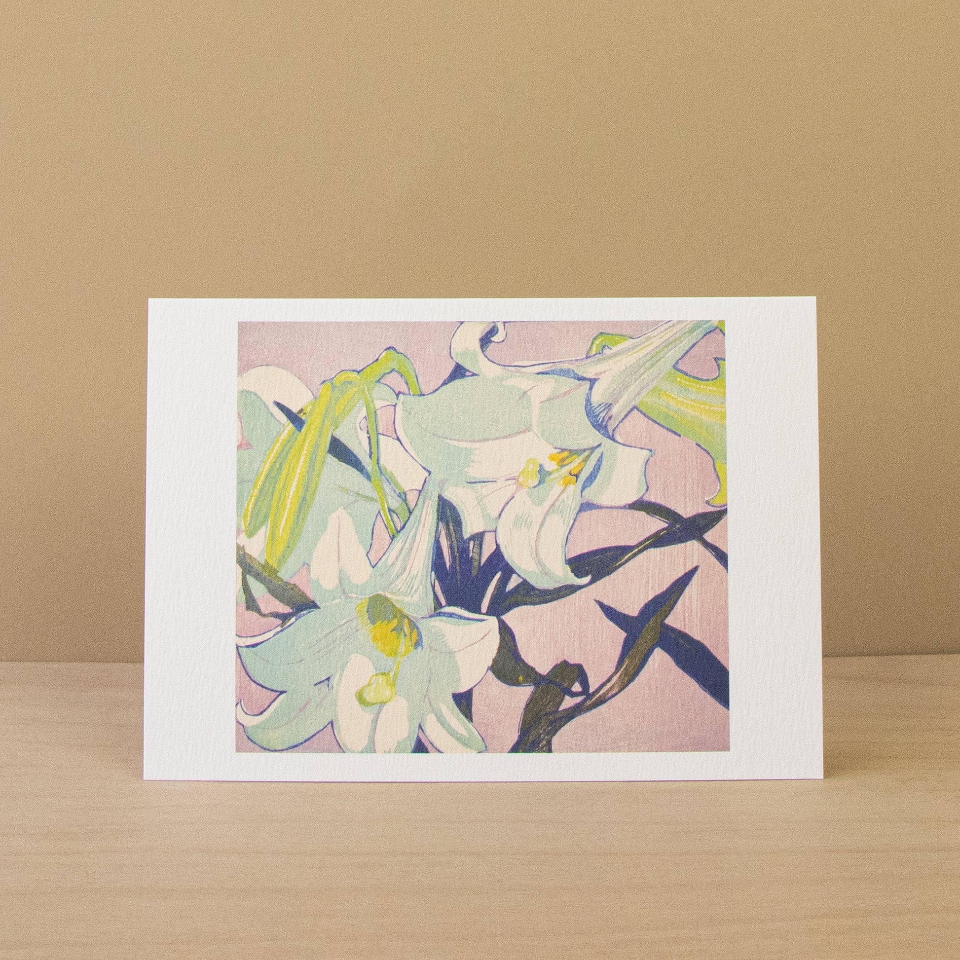 Magnolias & White Lilies