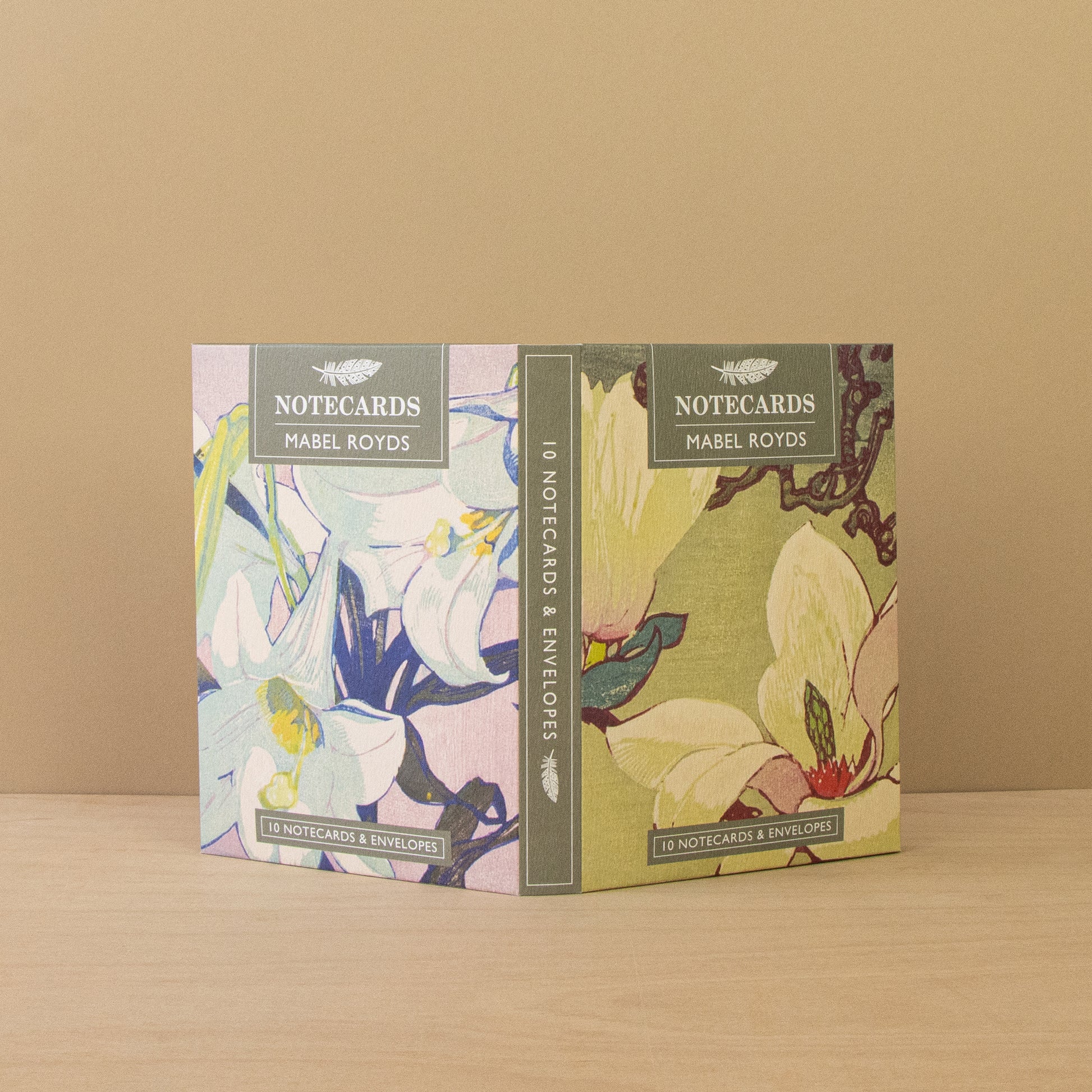 Magnolias & White Lilies