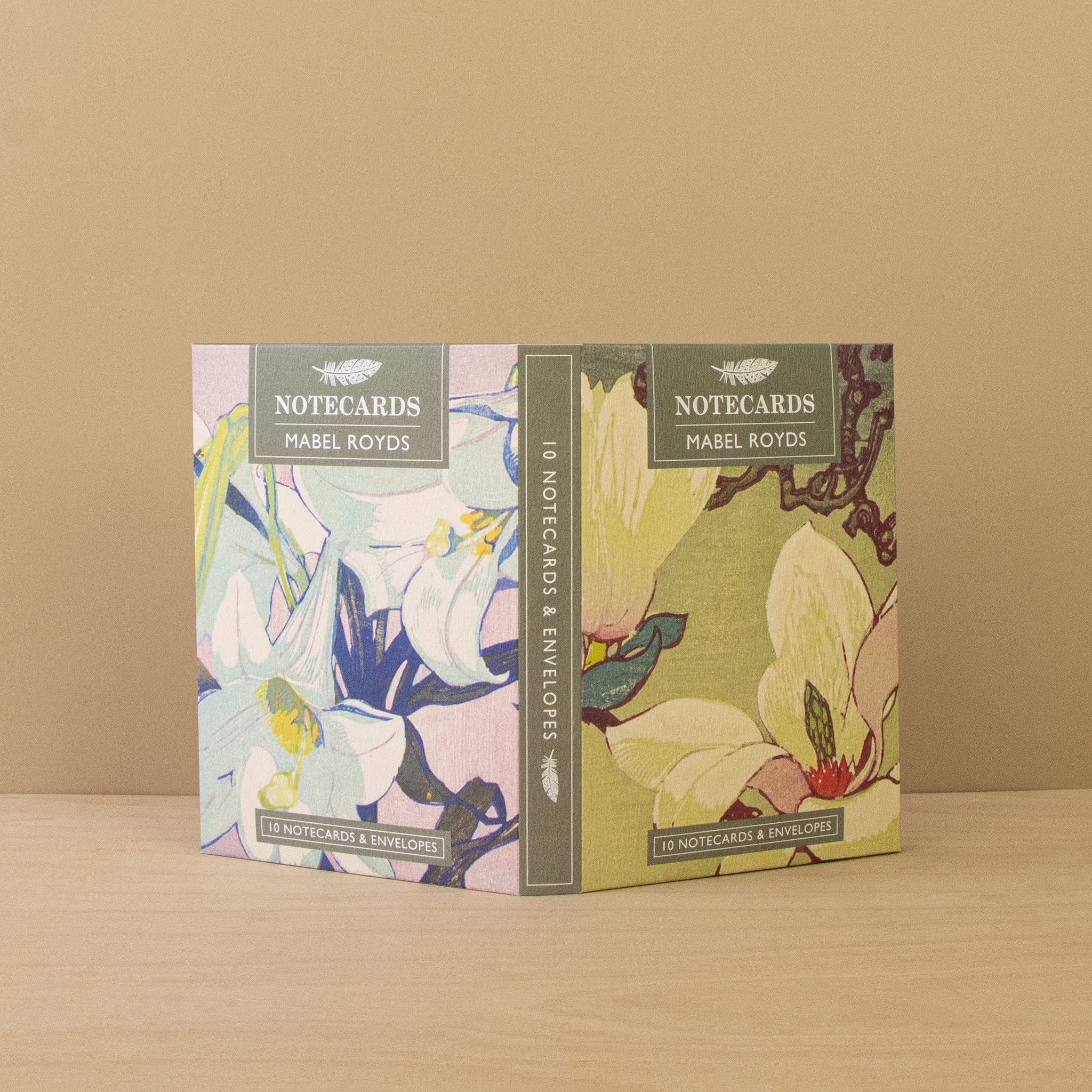 Magnolias & White Lilies