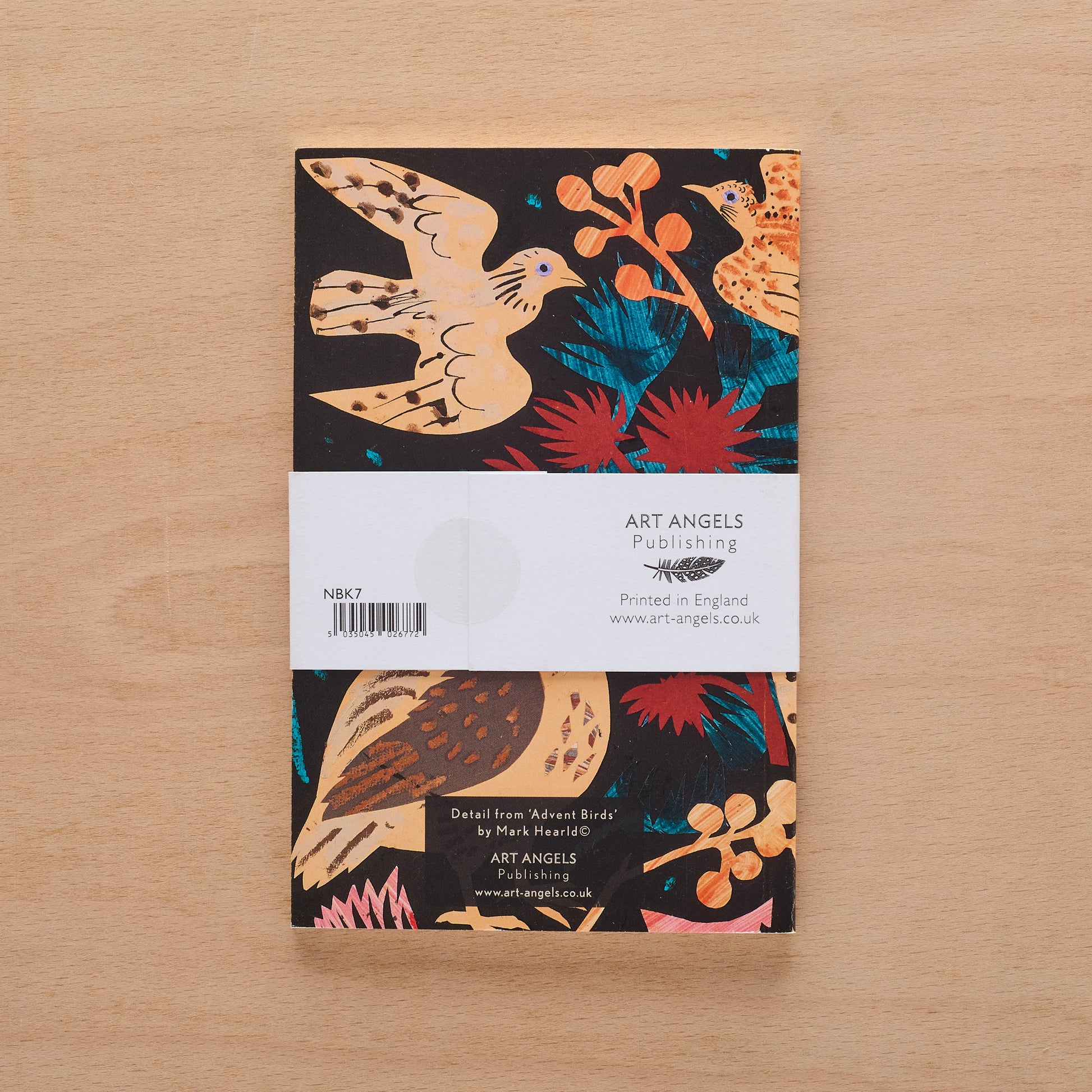 Advent Birds Notebook