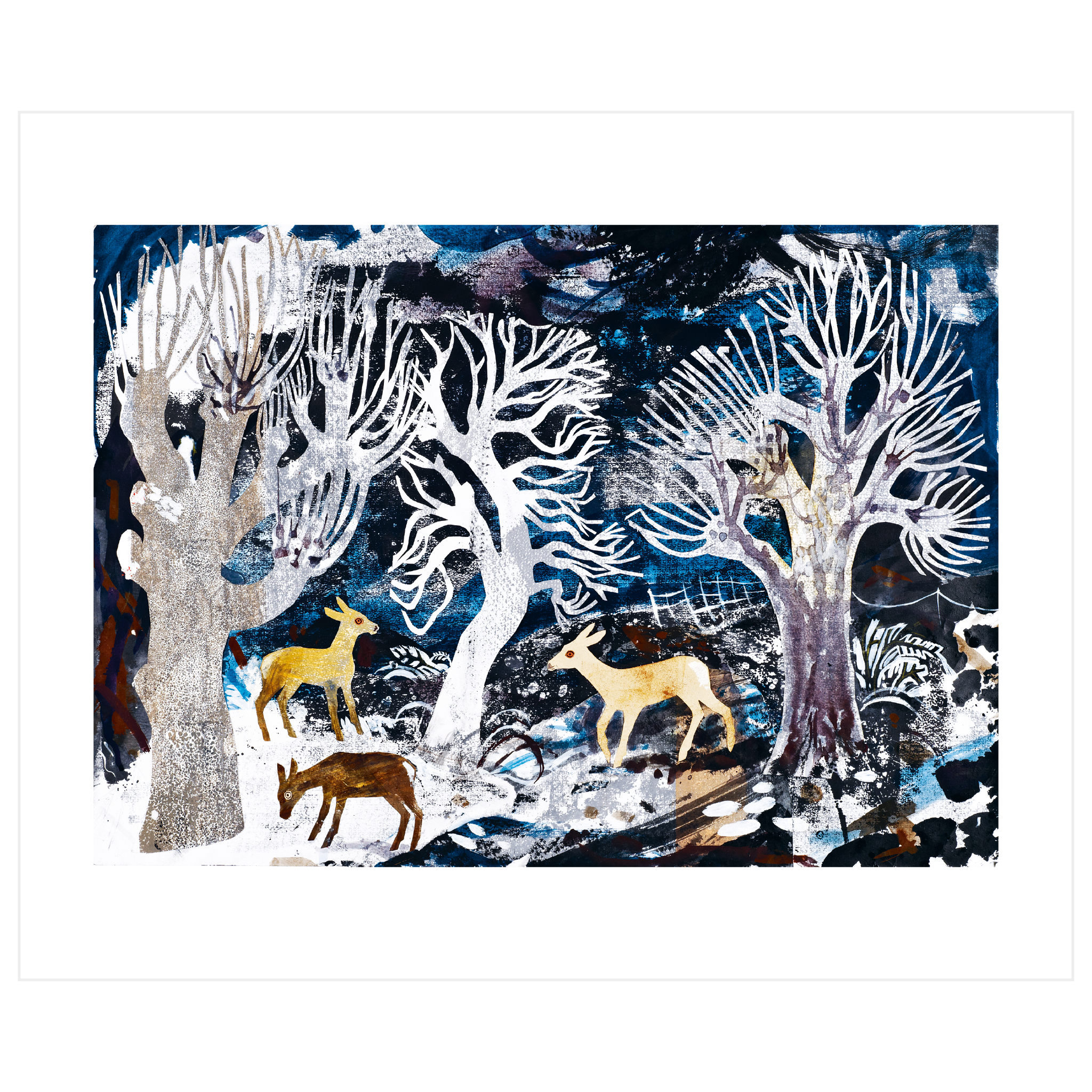 Deer at the Wood's Edge