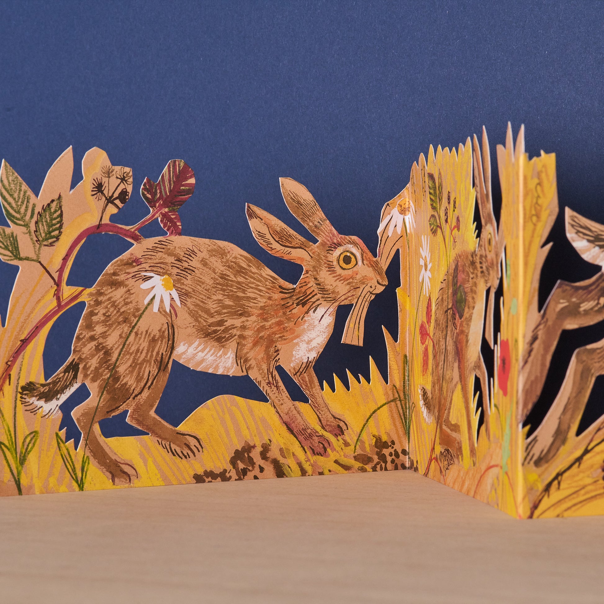 Three Fold Hares