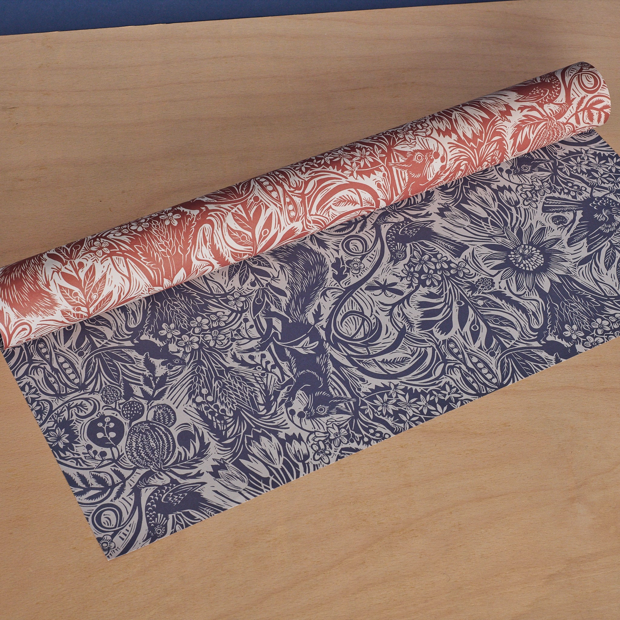 Squirrel and Sunflower Wrap