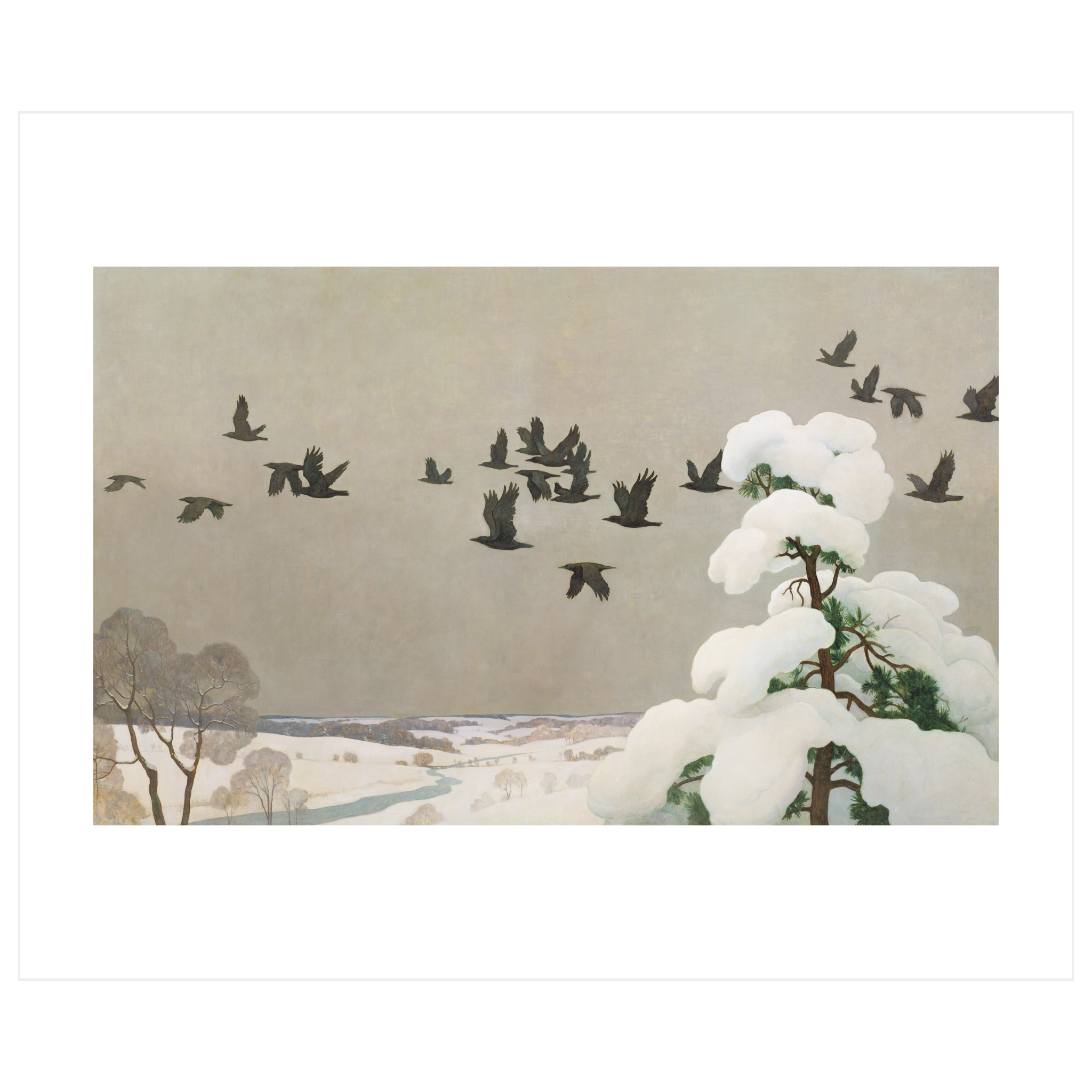 Crows in Winter