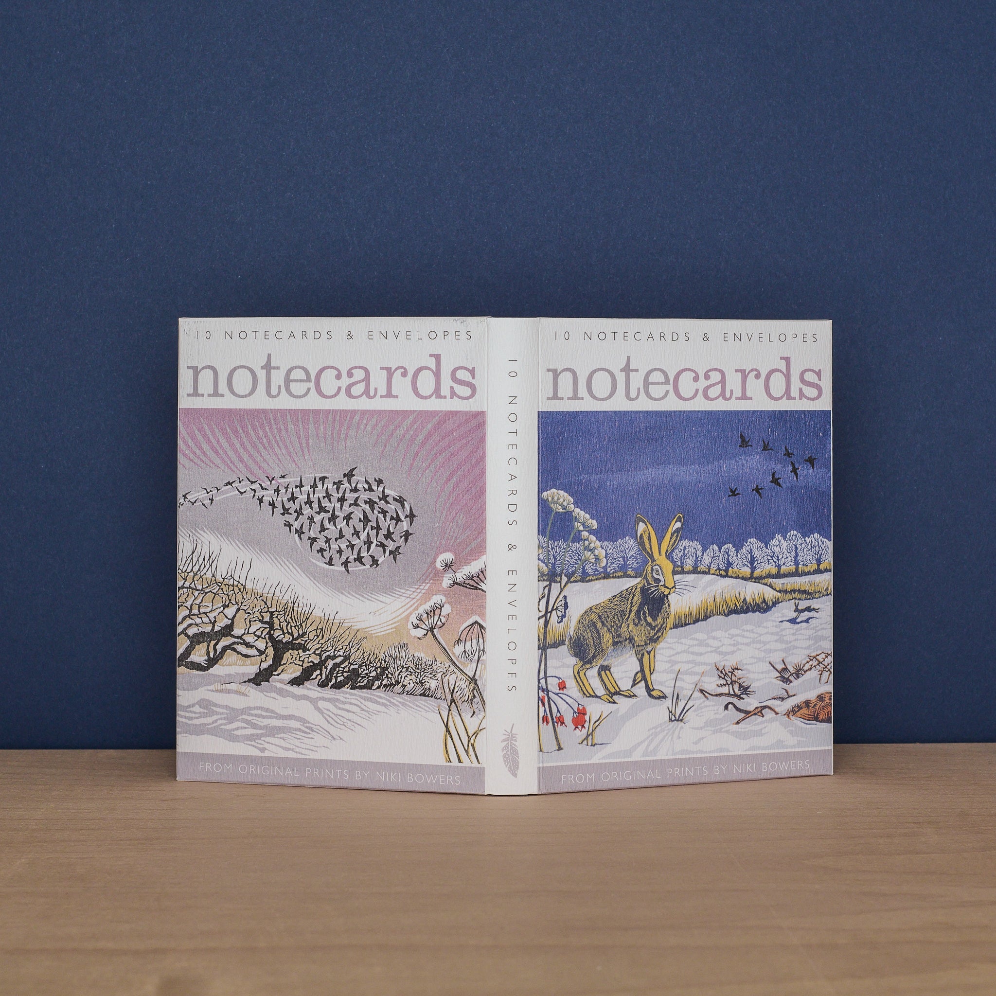 Winter Hares and Starlings