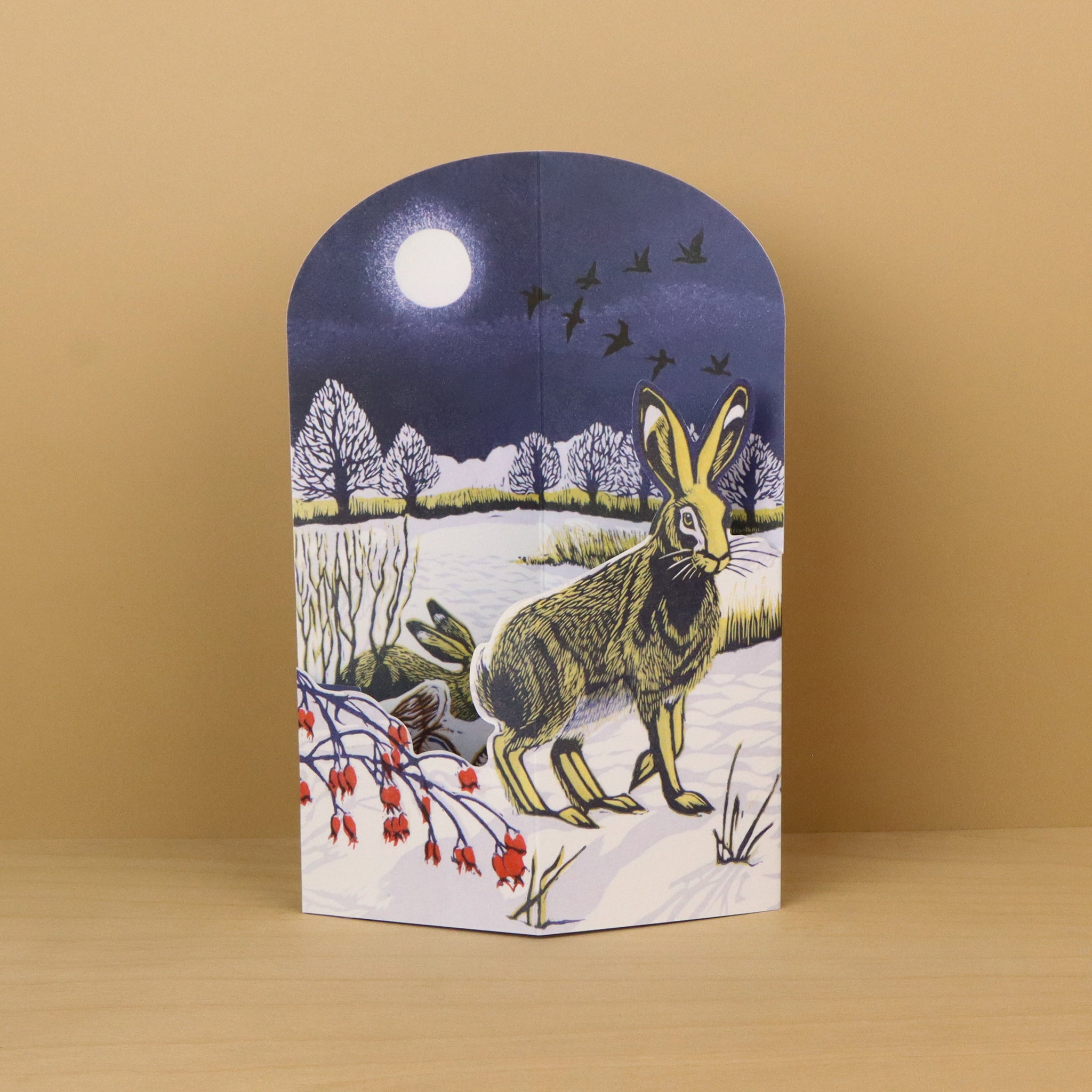 Winter Hares