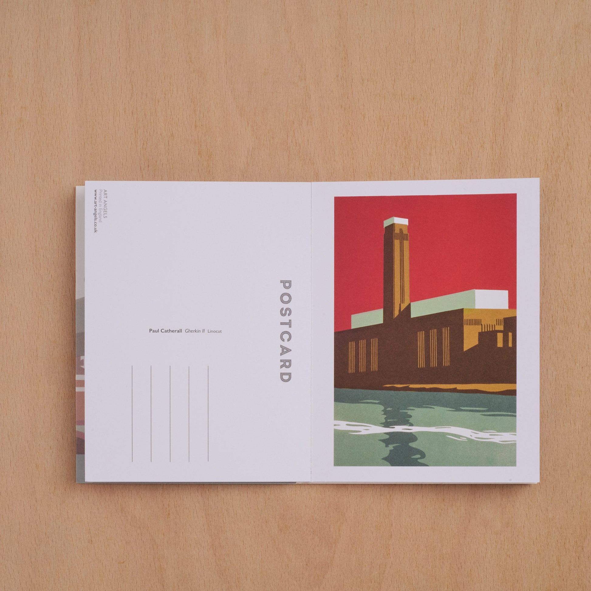 London Postcard Book