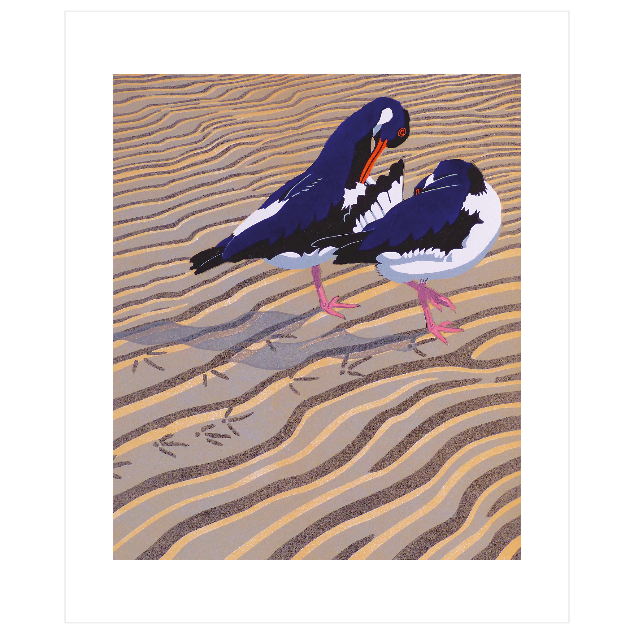 Preening Pair